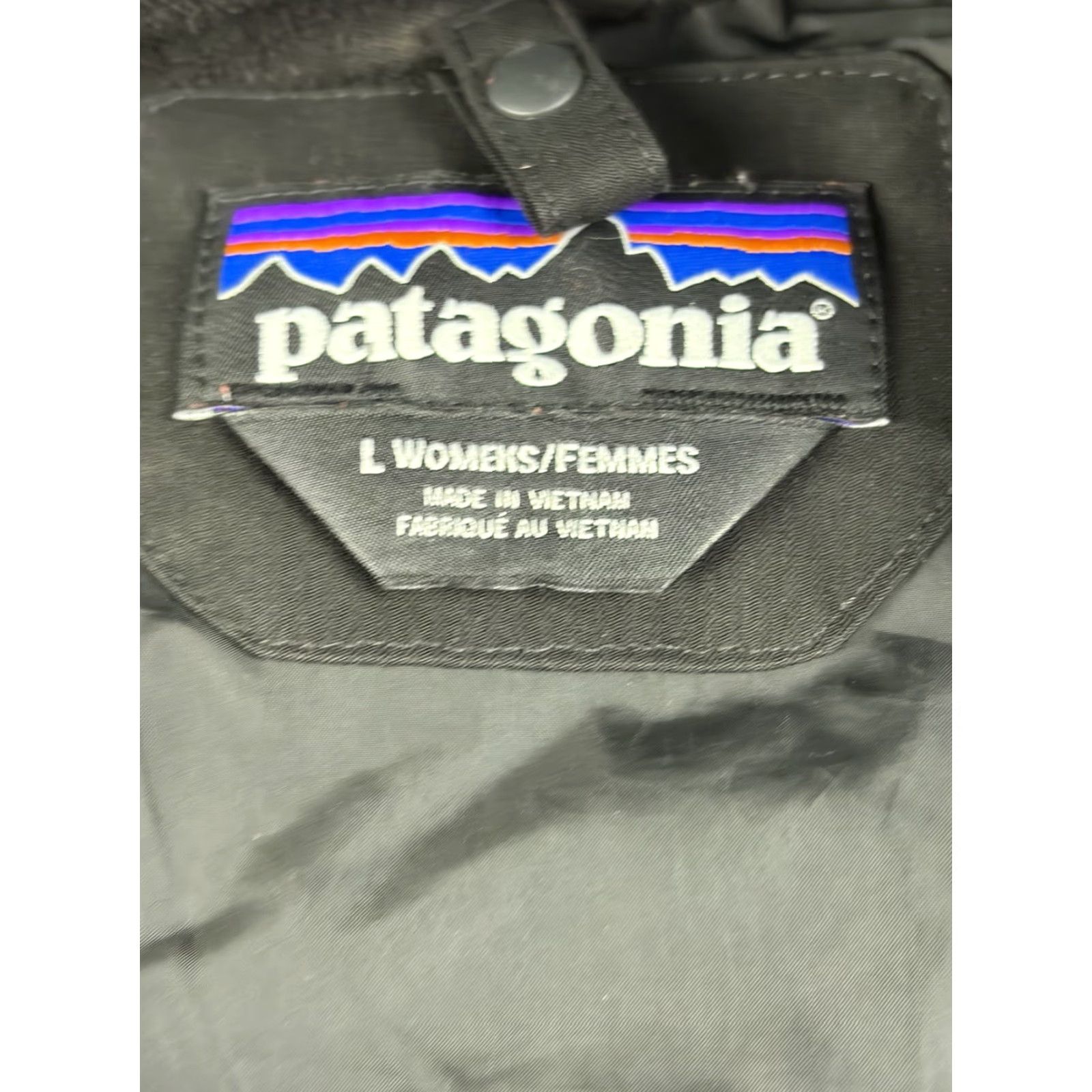 Patagonia Patagonia Jacket Women Large Black H2No Down Parka Full Zip Outdoors Size L / US 10 / IT 46 - 7 Thumbnail