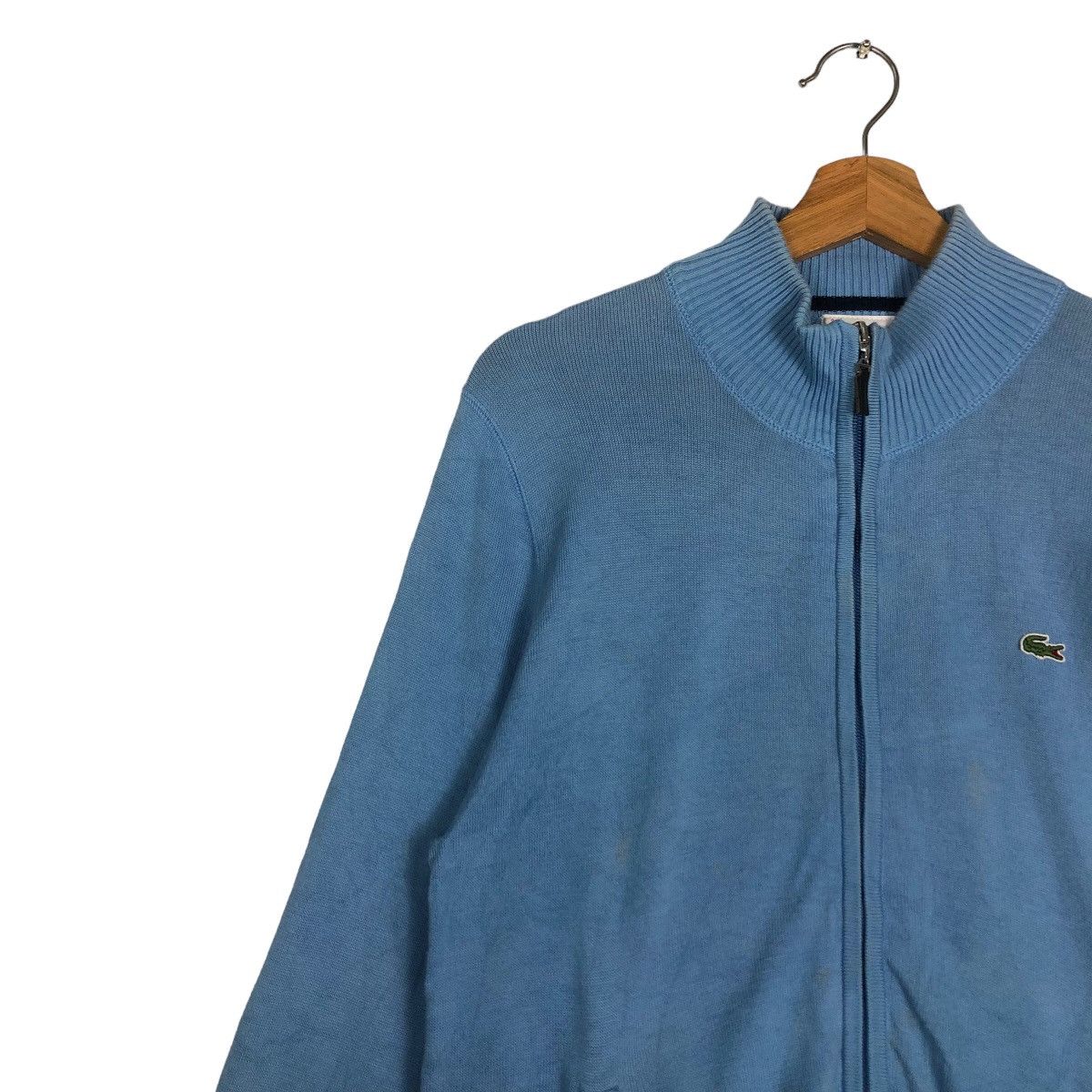 Japanese Brand 🔥90’s Streetwear Zipper Jacket Lacoste Japan Made Size US M / EU 48-50 / 2 - 6 Thumbnail