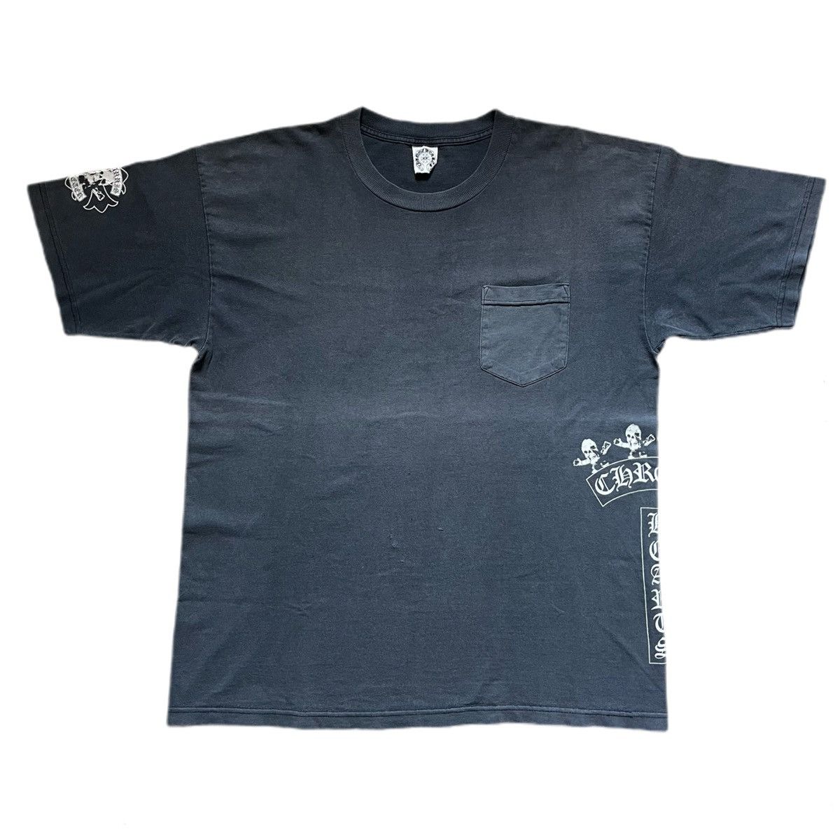 クロムハーツ　フェード　tシャツ 90s オールド Chrome Hearts Tシャツ フェード 【公式通販】