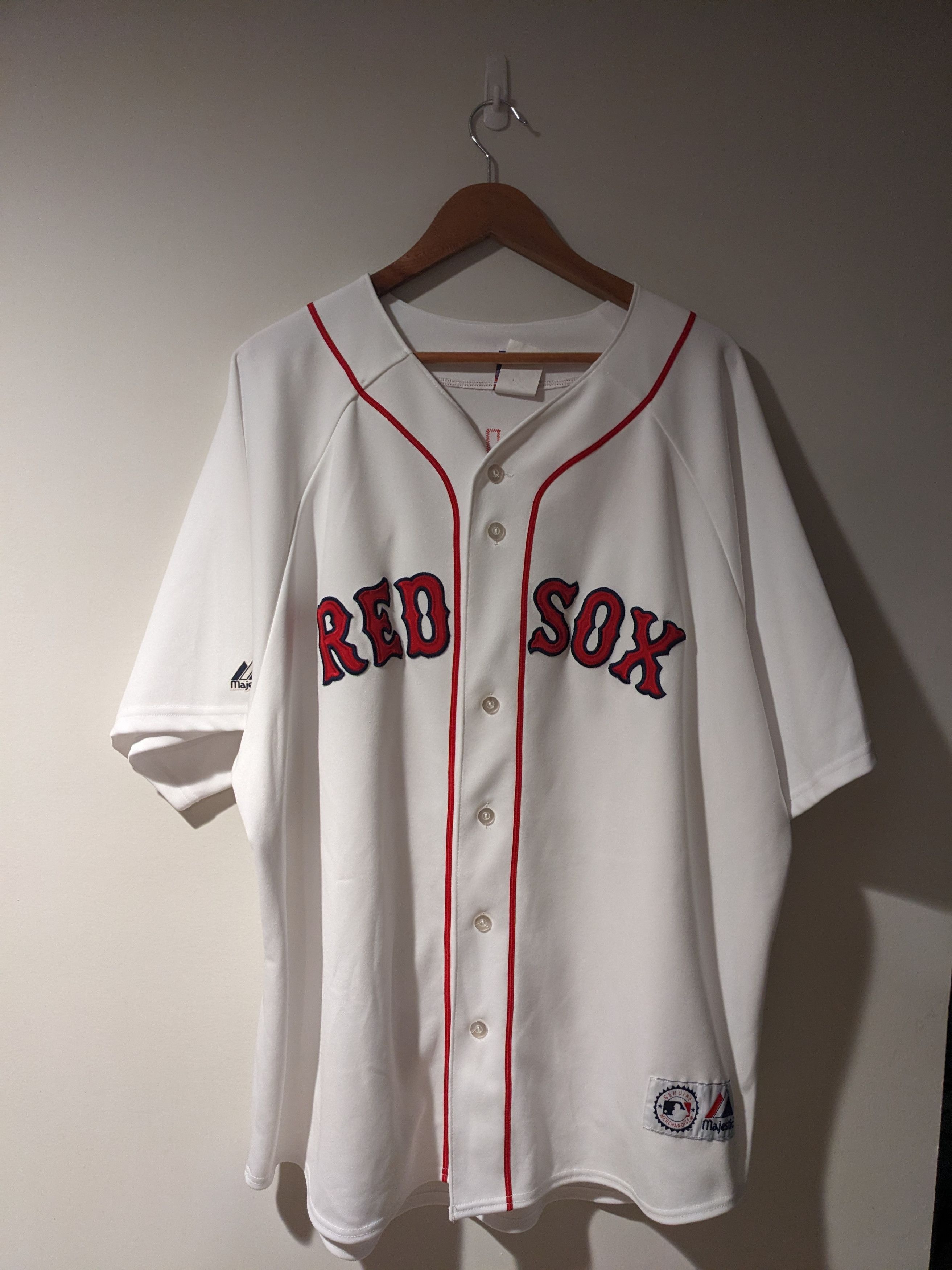 MLB × Majestic × Vintage Vintage 2007 Boston Red Sox Ramirez World Series Jersey Size US XXL / EU 58 / 5 - 6 Thumbnail