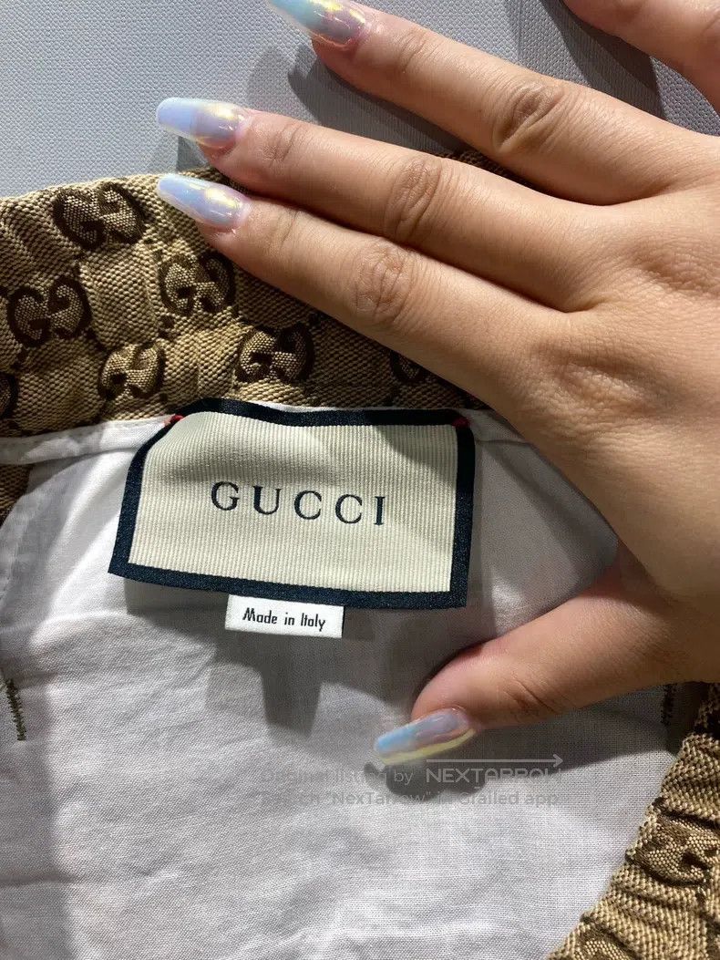Gucci Gucci Solid colour full-print old-fashioned straight casua Size US 28 / EU 44 - 3 Thumbnail