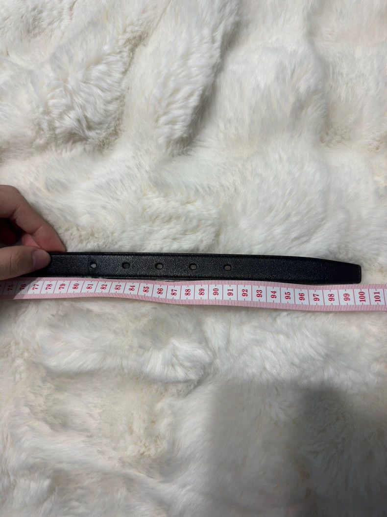 Saint Laurent Paris saint laurent parisBlack and silver belt 2503-Nextarrow Size ONE SIZE - 8 Thumbnail