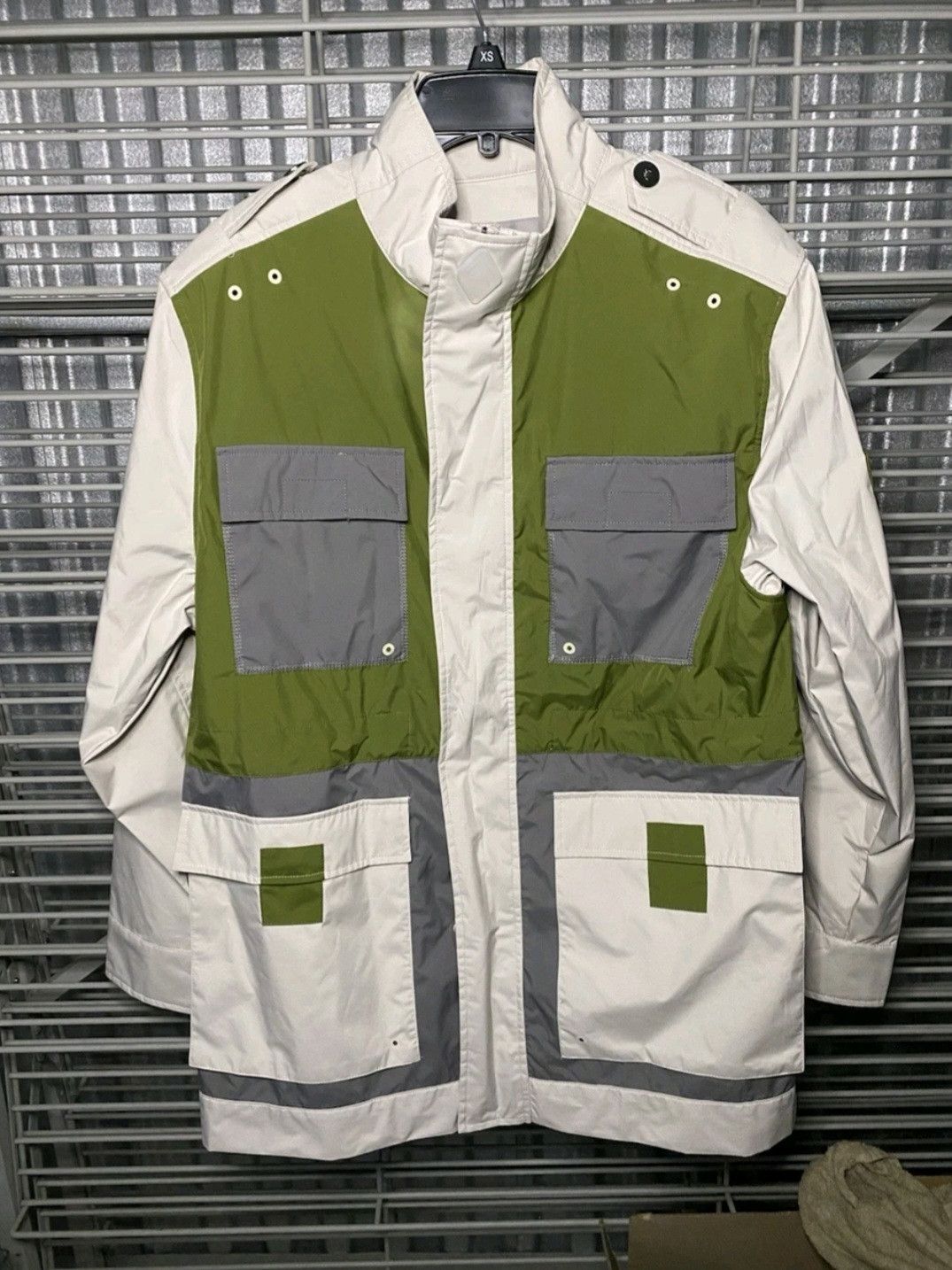 A-COLD-WALL* A-Cold-Wall Tech Shell Jacket White Olive Grey Size Large Size US L / EU 52-54 / 3 - 1 Thumbnail