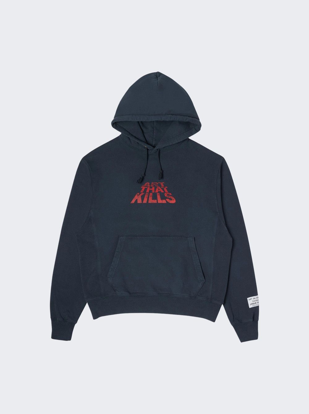 Gallery Dept. o1gr1nt0426 ATK Stacked Logo Hoodie in Navy Size US XL / EU 56 / 4 - 1 Thumbnail