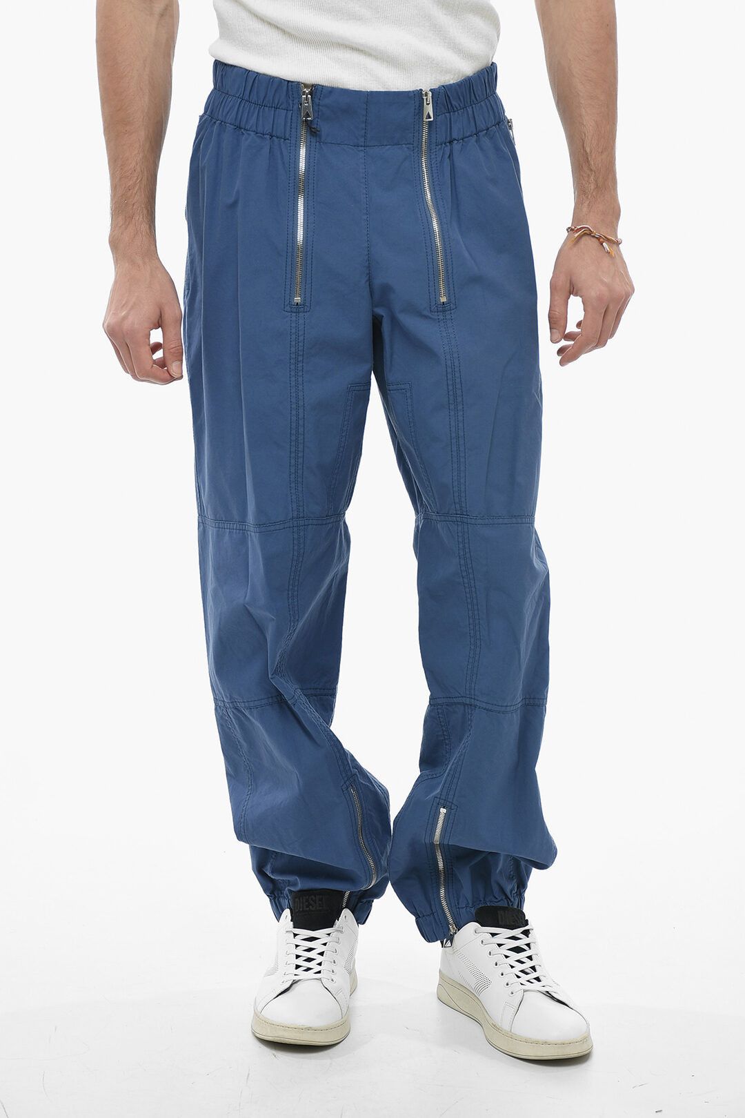 image of Bottega Veneta Og1Mm0424 Cargo Pant In Blue, Men's (Size 34)