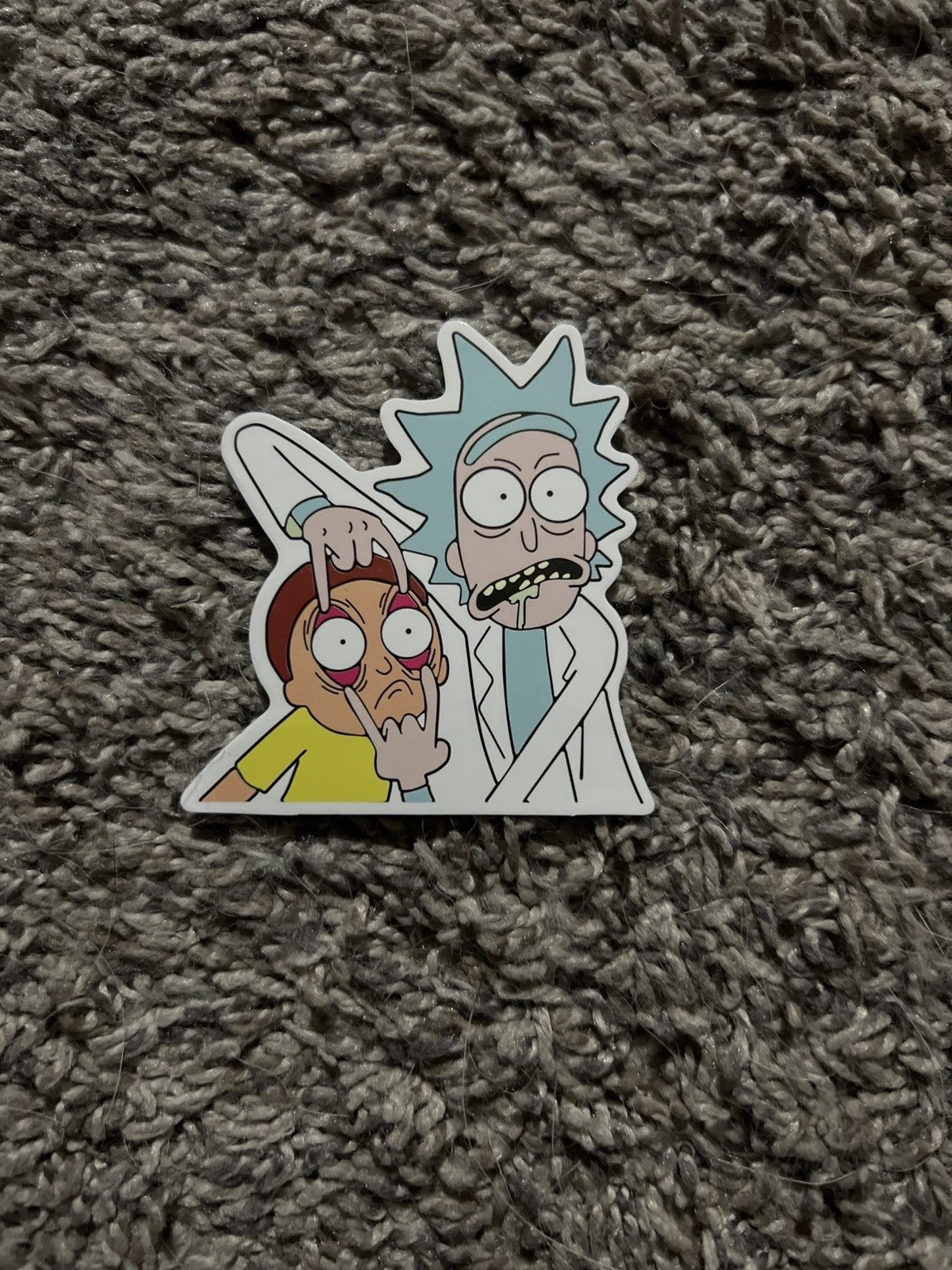 Hypebeast Rick And Morty Sticker Size ONE SIZE - 1 Thumbnail