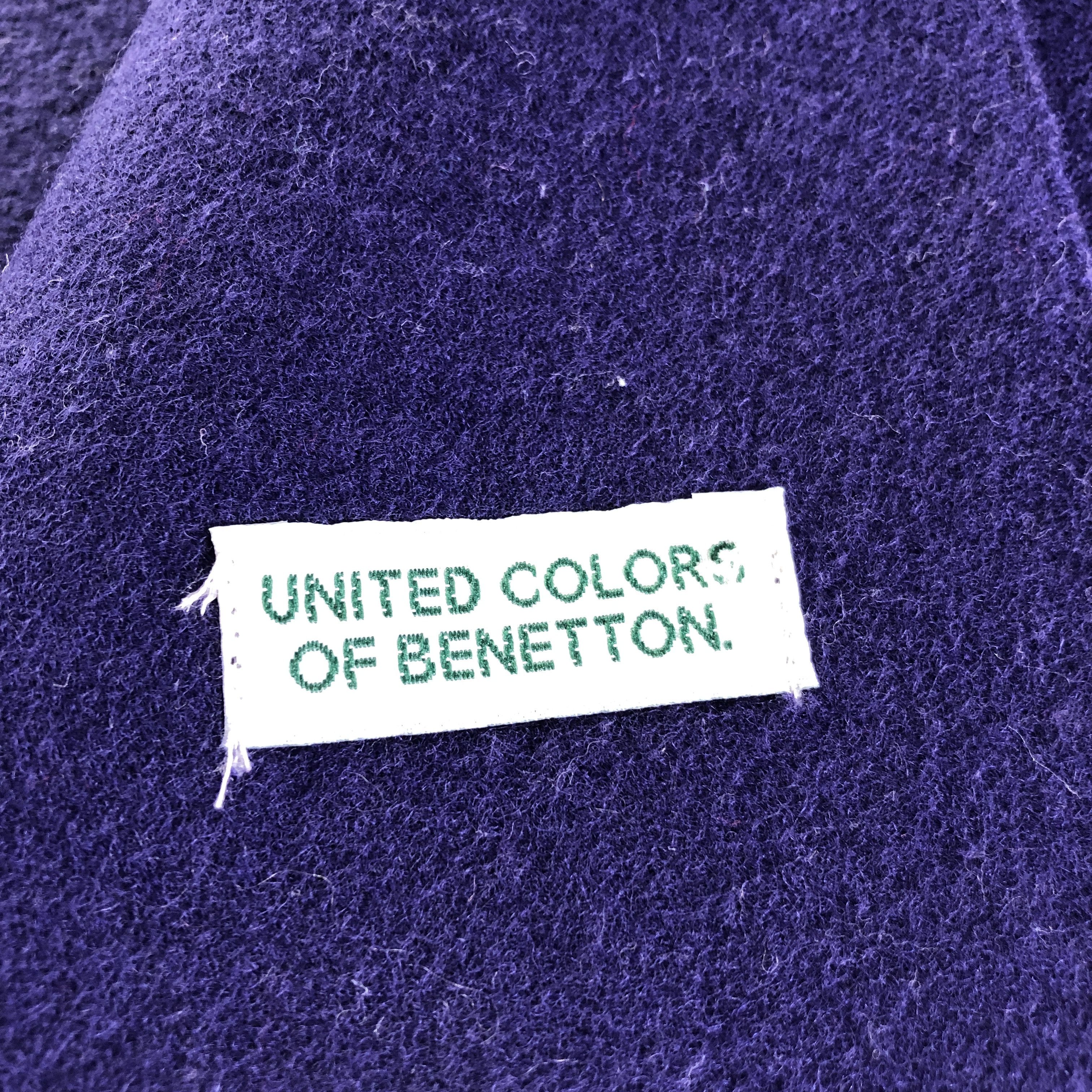 United Colors Of Benetton United Colors Of Benetton Wool Scarf Muffler V2758 Size ONE SIZE - 5 Thumbnail