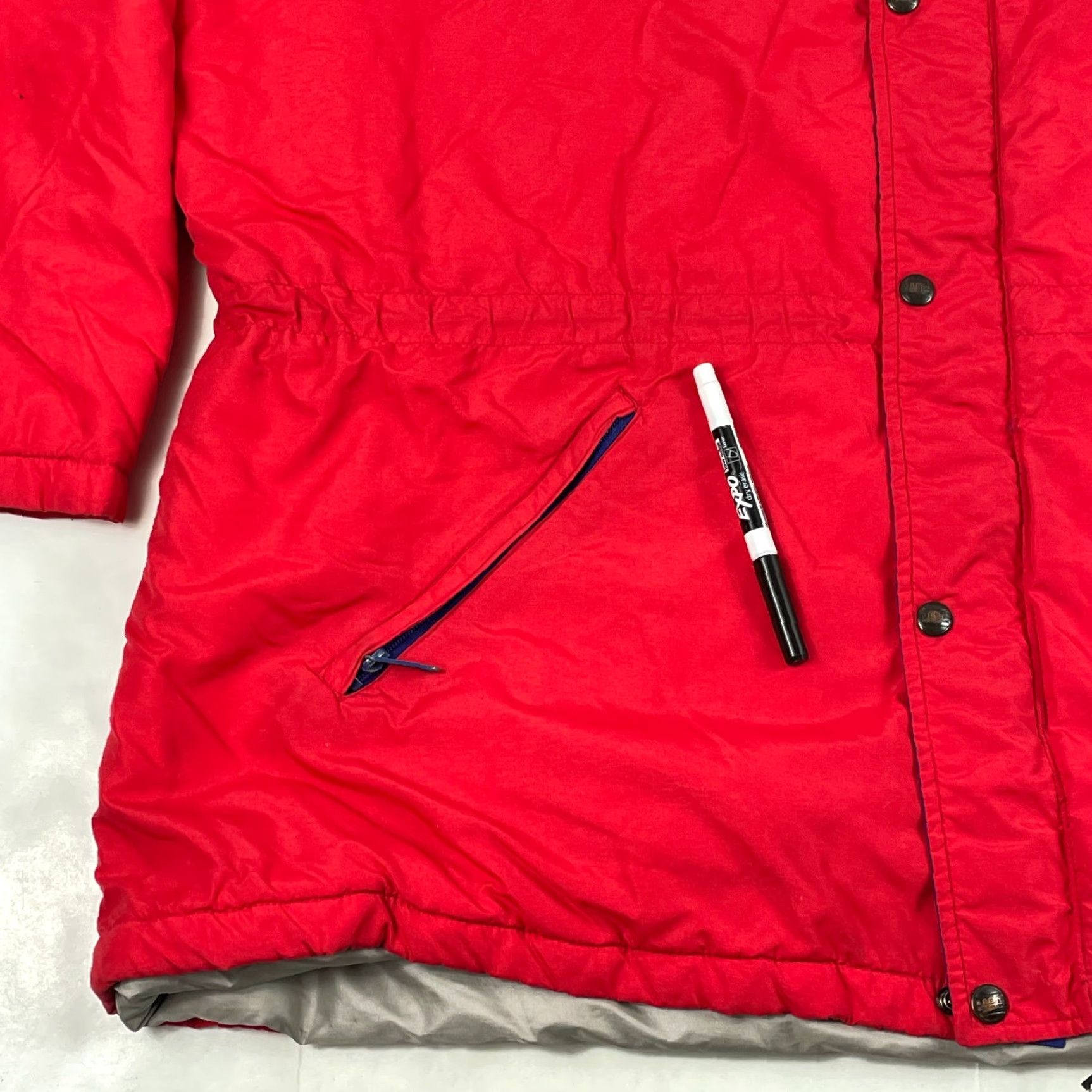 Vintage VINTAGE L.L. Bean Jacket Mens 2XL Parka Red Penobscot 90s Parka Wind-Resistant Water-Resistant Insulated Full Zip NA Size US XXL / EU 58 / 5 - 7 Thumbnail