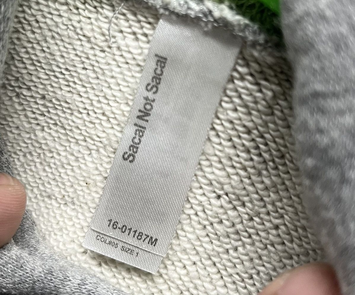 Fragment Design 2016 Sacai x Fragment Design SACAI NOT SACAI hoodie Size US M / EU 48-50 / 2 - 7 Thumbnail