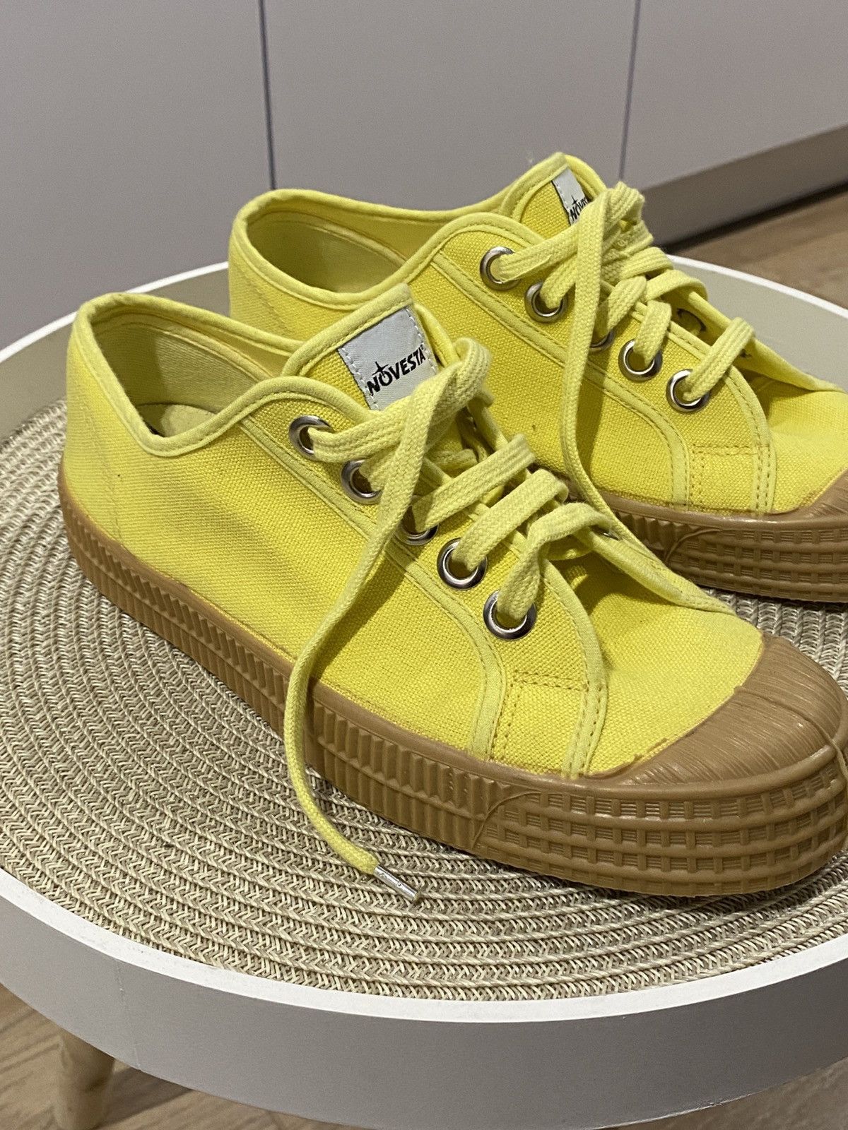 Novesta Novesta Star Master Citron Yellow Shoes Size: 38/24cm insole Size US 8 / IT 38 - 6 Thumbnail