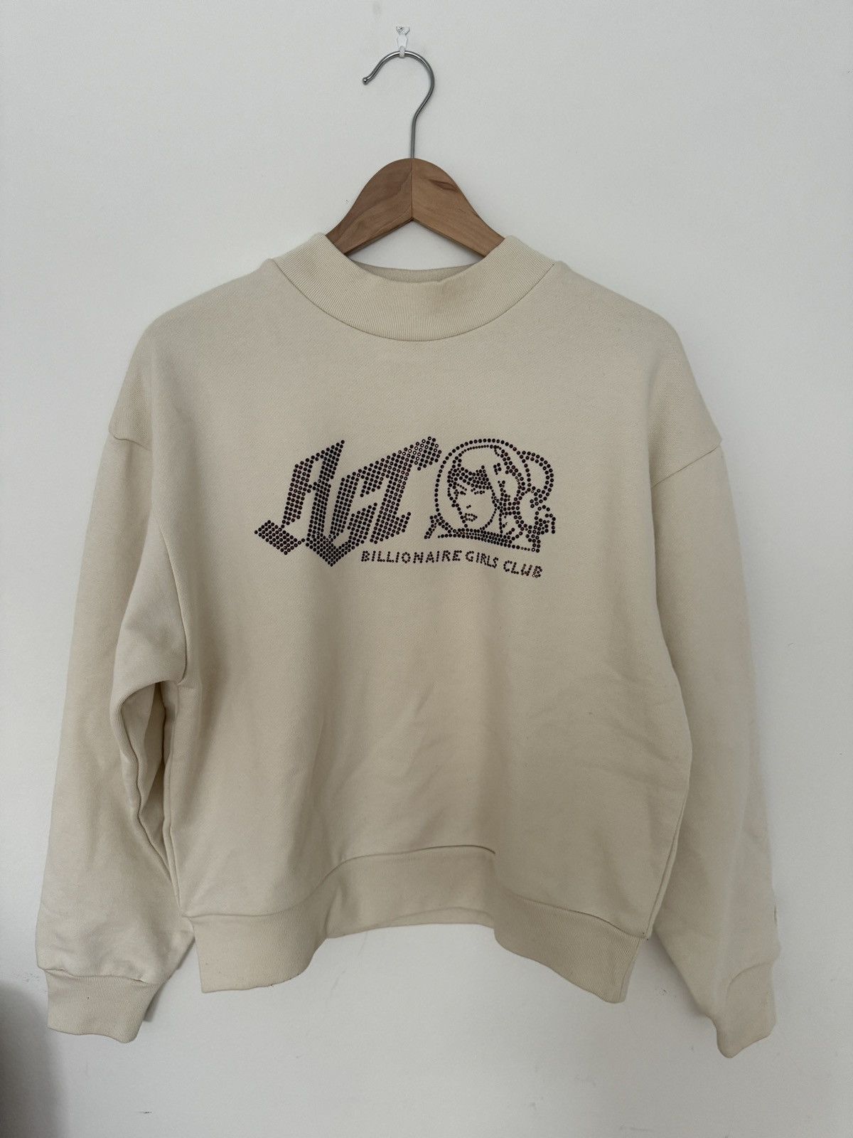 image of Billionaire Boys Club x Billionaire Couture Billionaire Girls Club Crewneck in Beige (Size XS)