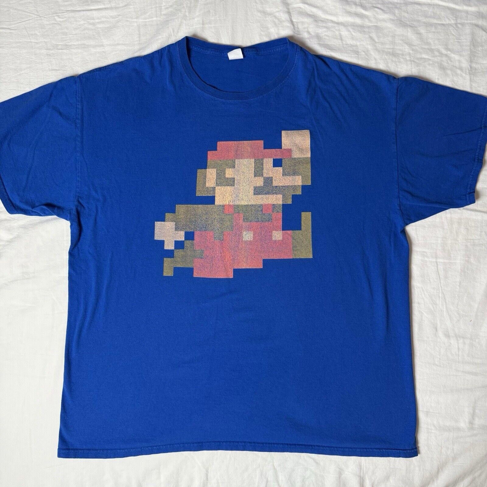 Nintendo Vtg Fruit of the Loom Super Mario T-Shirt Nintendo Men’s 2XL Size US XXL / EU 58 / 5 - 1 Thumbnail