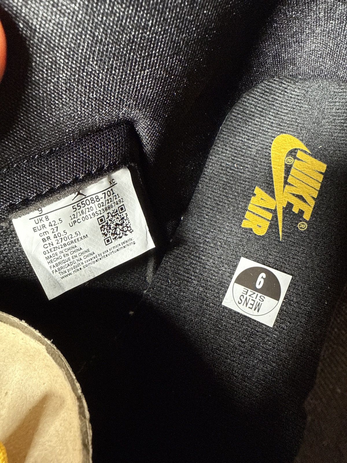 Nike Air Jordan 1 Pollen Size US 9 / EU 42 - 6 Thumbnail
