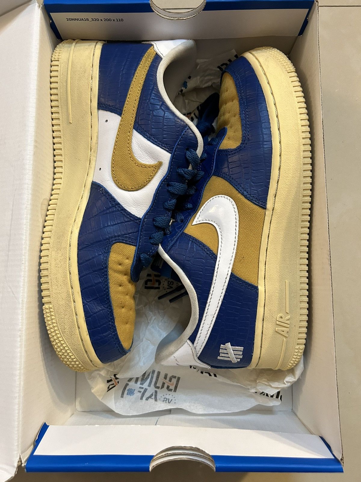 Nike × Undefeated Nike x undefeated Air Force 1 Size US 6.5 / EU 39-40 - 1 Thumbnail