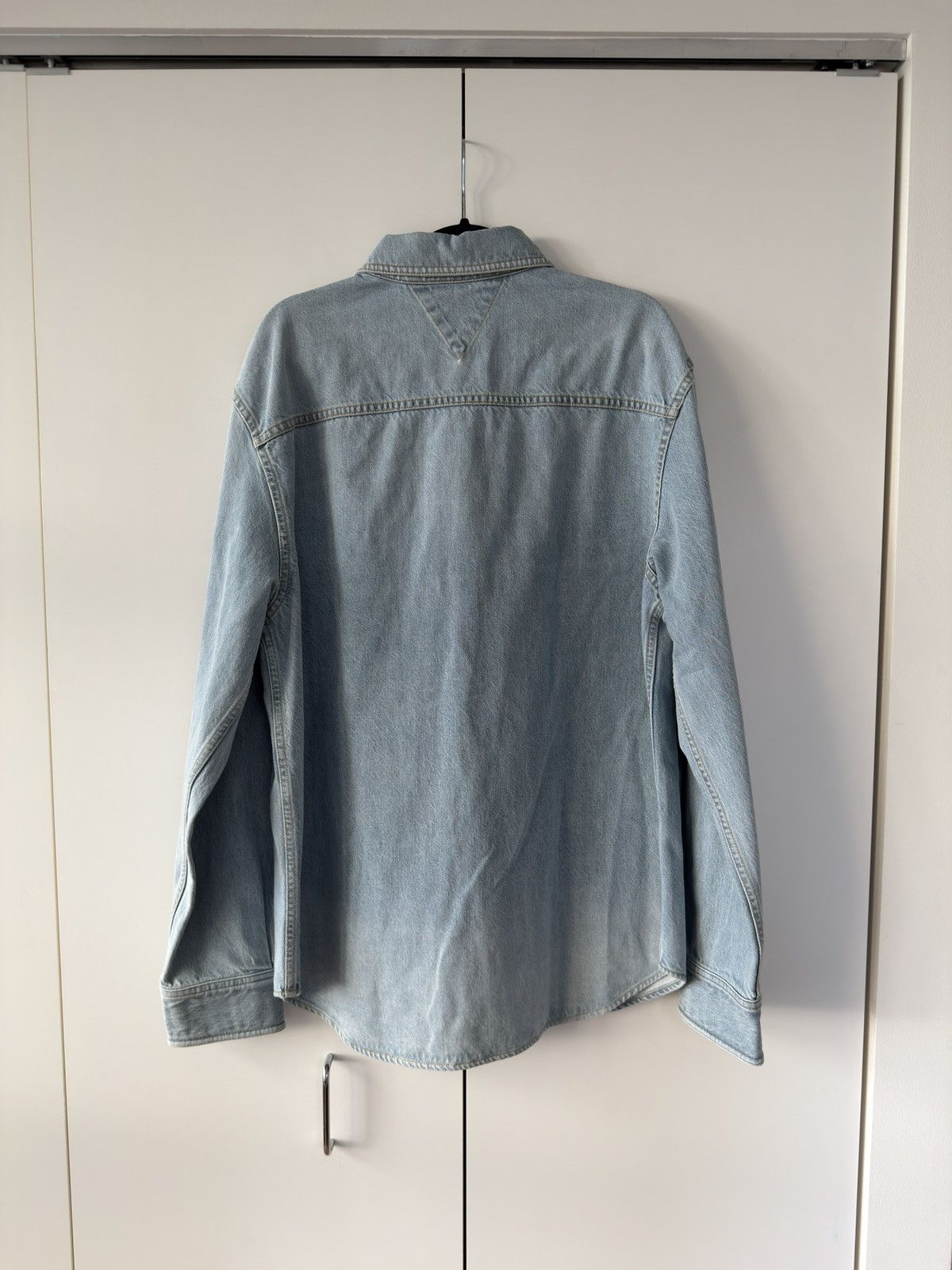 Bottega Veneta BNWT Light Bleach Denim Shirt 52 Size US XL / EU 56 / 4 - 6 Thumbnail