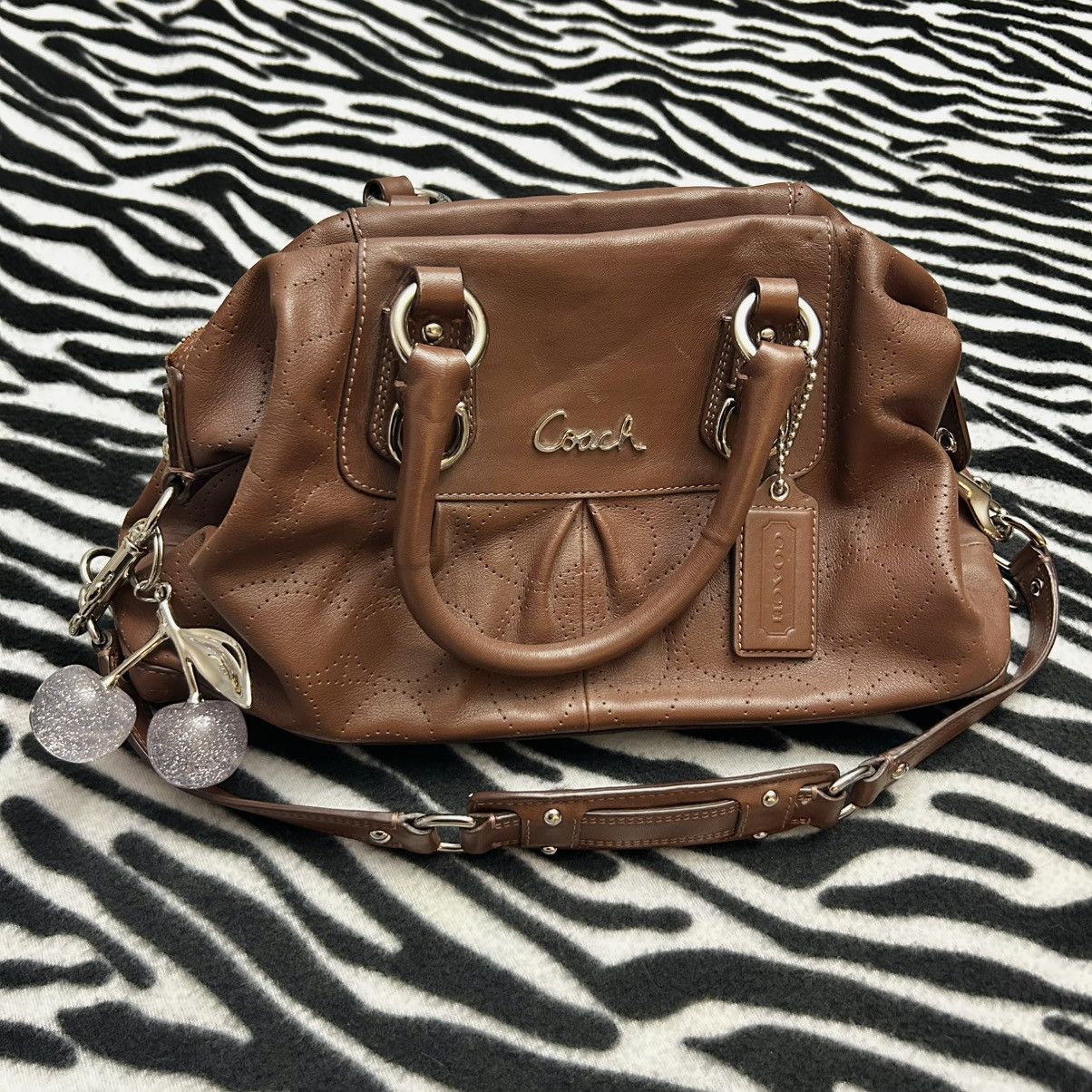Coach coach ashley satchel brown Size ONE SIZE - 1 Thumbnail