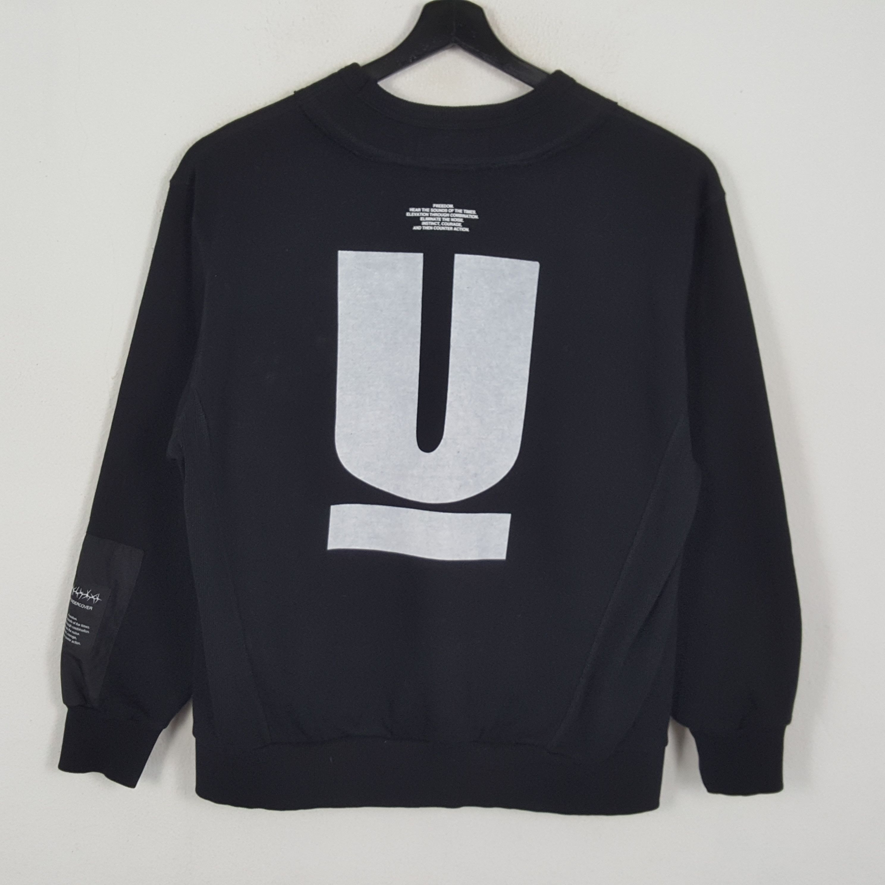 GU × Undercover × Vintage GU X UNDERCOVER Japanese Brand Big Logo Custom Sweatshirt Size US L / EU 52-54 / 3 - 1 Thumbnail