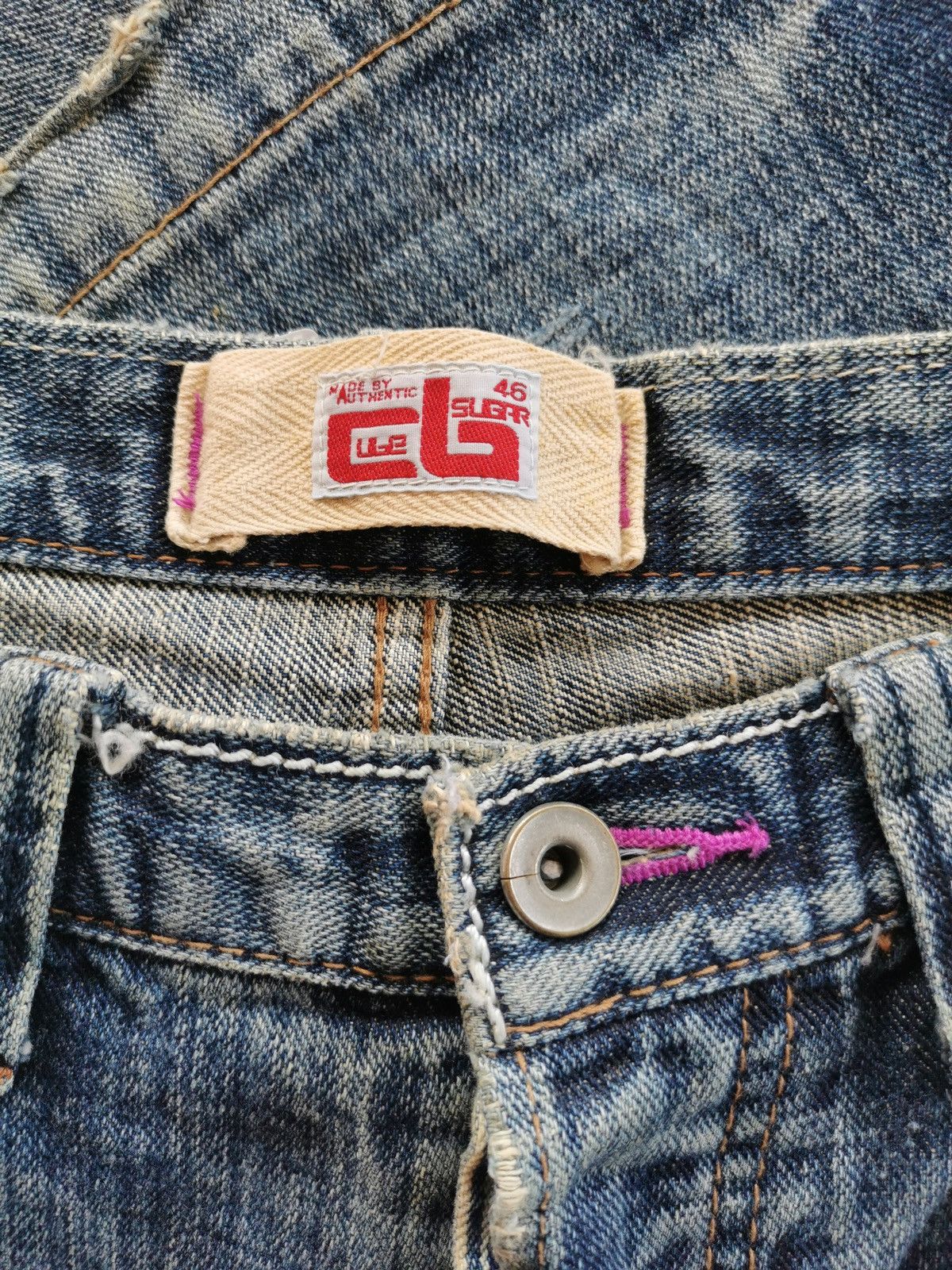 Hysteric Glamour Cube Sugar Multipocket, Denim Jeans Size US 32 / EU 48 - 11 Thumbnail