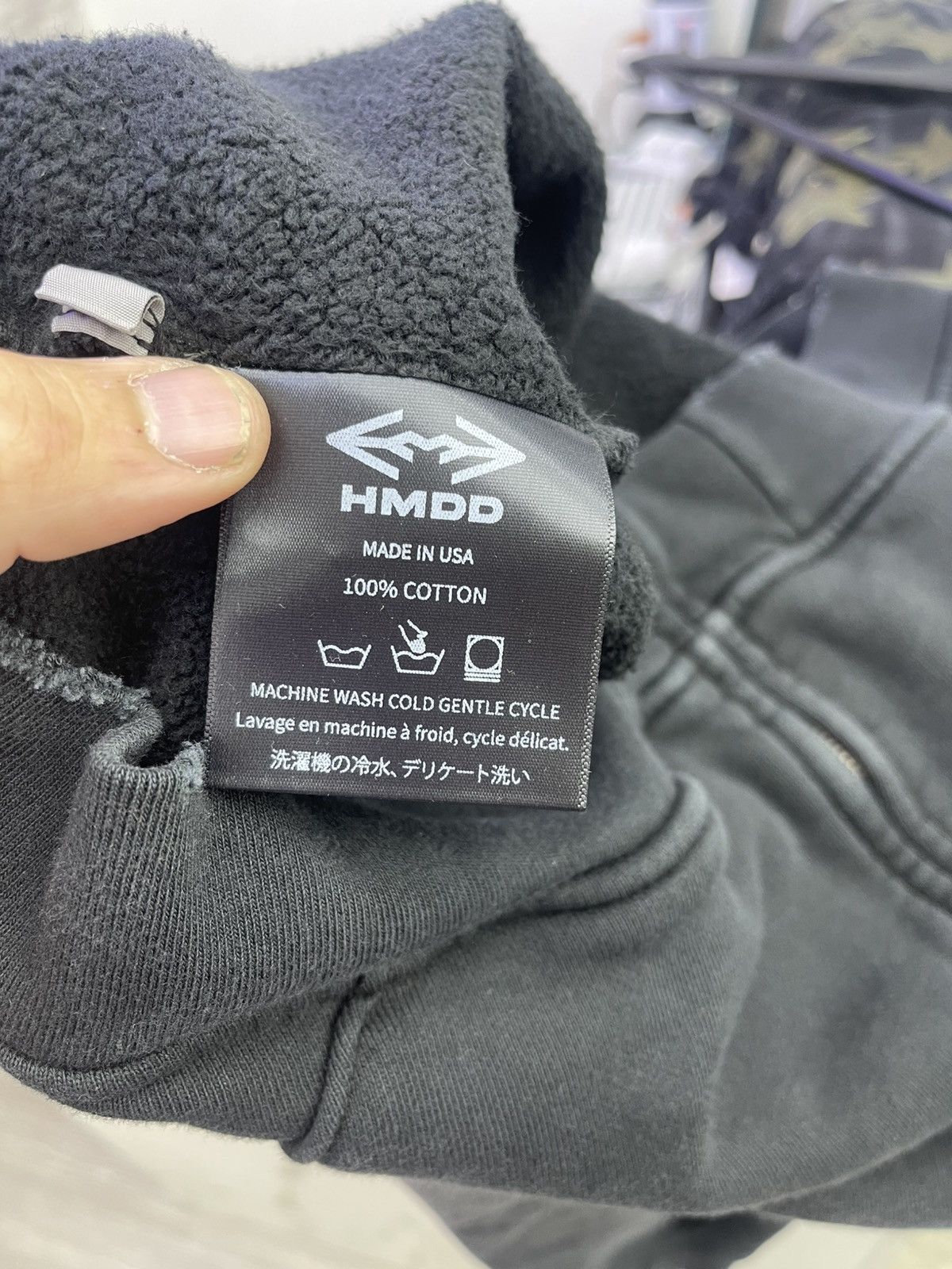 HMDD HMDD black widow zip up hoodie (black/red) Size US S / EU 44-46 / 1 - 5 Thumbnail