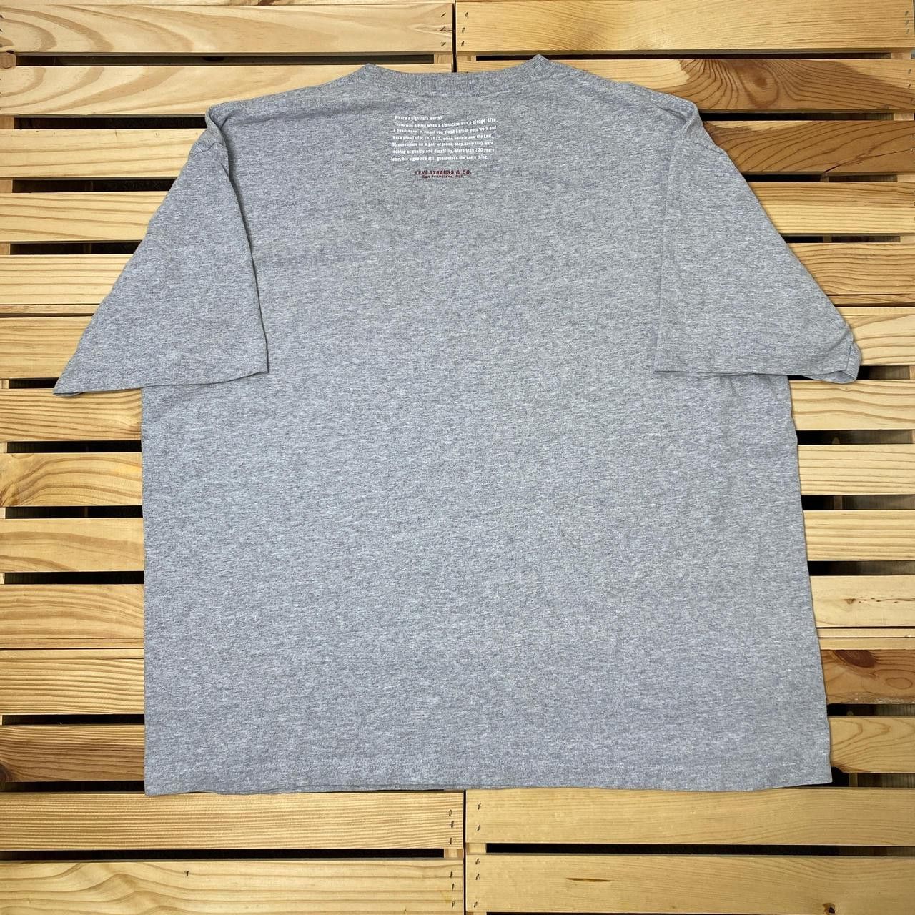 Levi's Vintage Levi's Strauss Gray Tee Size XL Size US XL / EU 56 / 4 - 2 Thumbnail