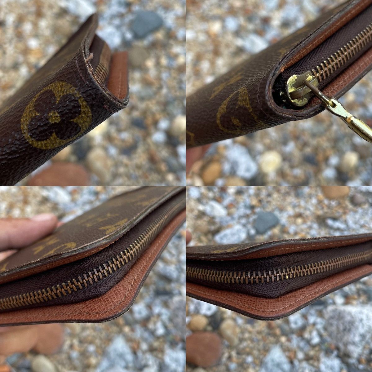 Louis Vuitton × Vintage Louis Vuitton Porte Monnaie Zip Long Wallet Size ONE SIZE - 14 Thumbnail