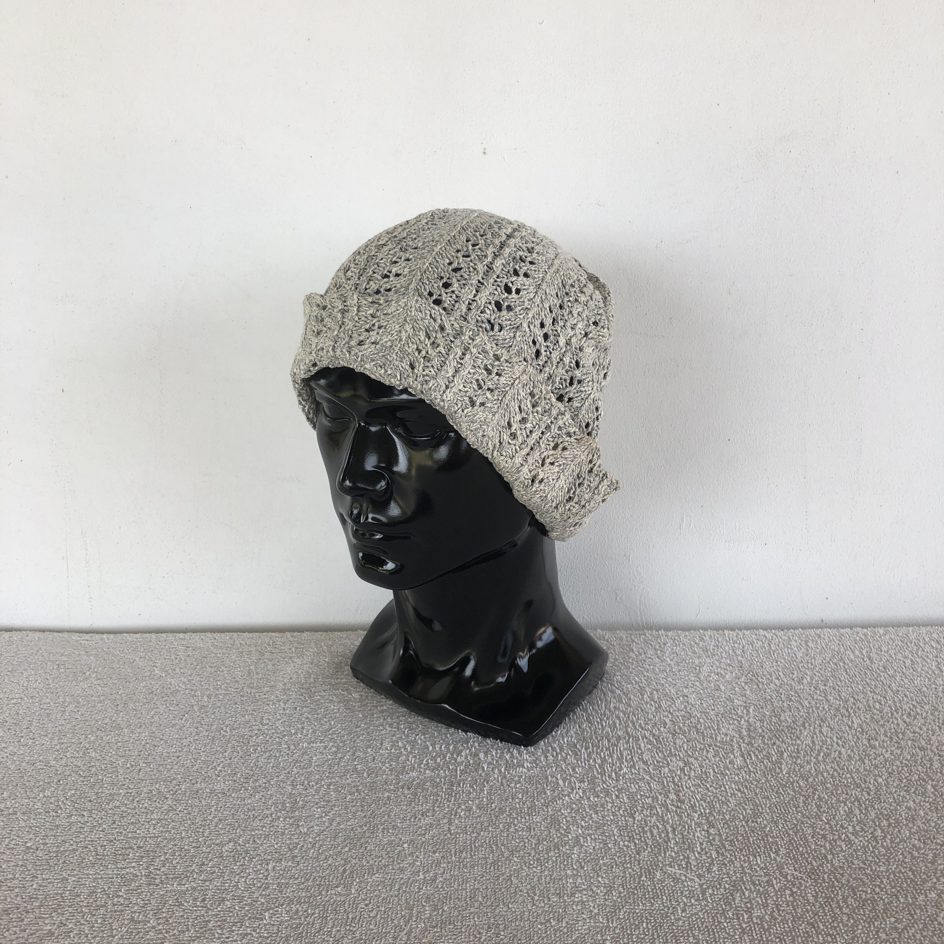 CA4LA Vintage 90s CA4LA Cable Knit Beanie Snow Caps Hats Size ONE SIZE - 1 Thumbnail