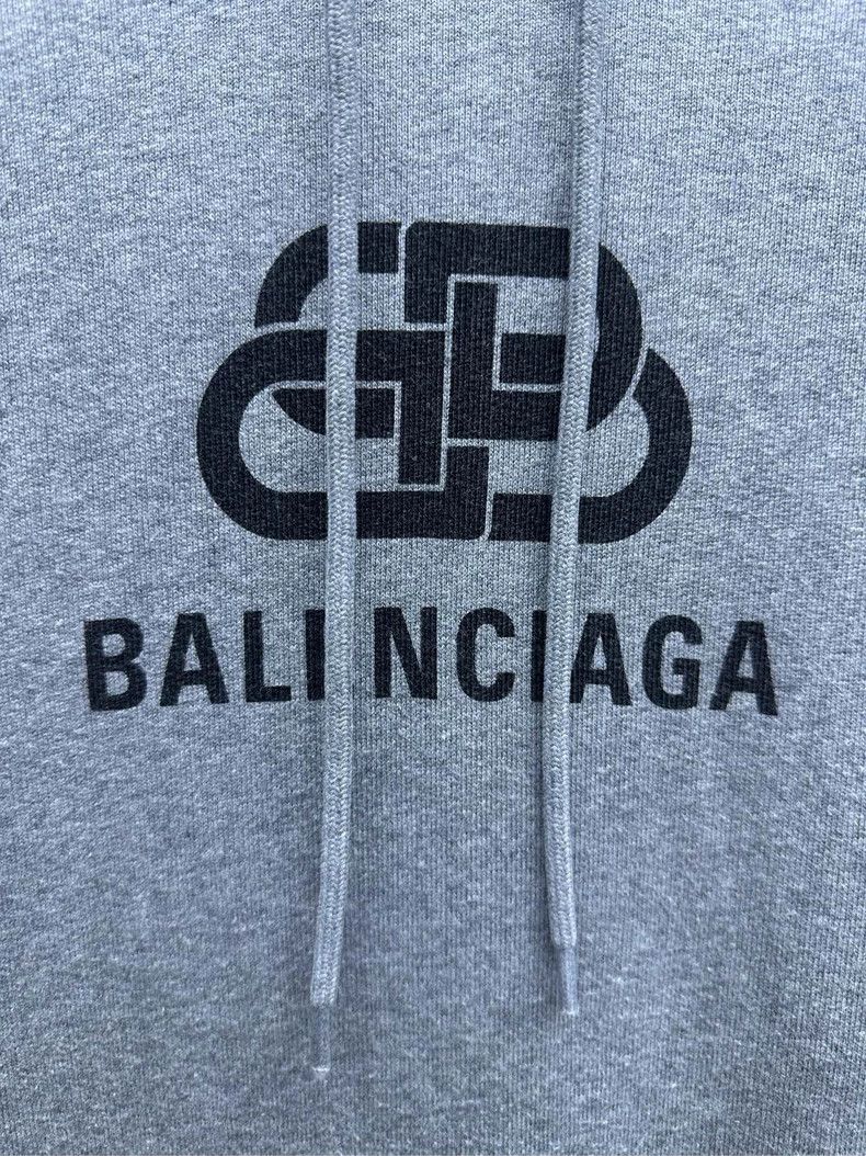 Balenciaga Balenciaga Lock hooded sweater printed logo Size US S / EU 44-46 / 1 - 5 Thumbnail