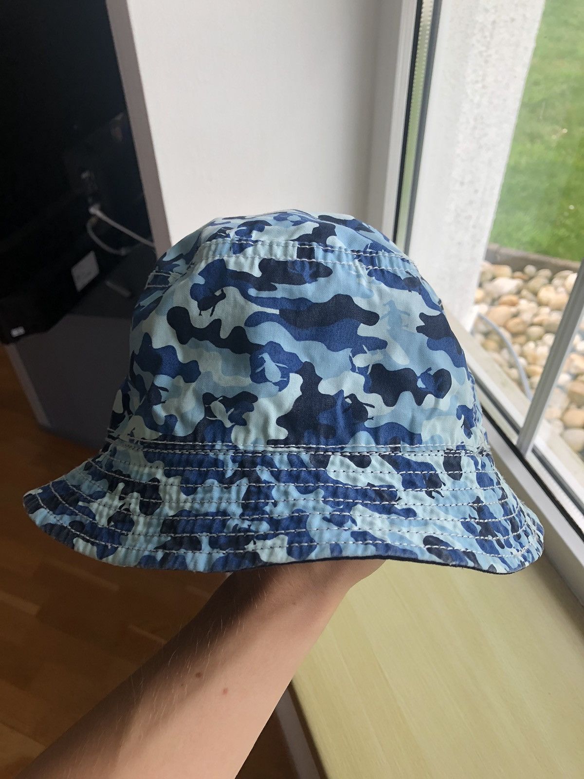 Original Penguin ORIGINAL PENGUIN CLASSIC REVERSIBLE BUCKET HAT CAP Size ONE SIZE - 2 Thumbnail