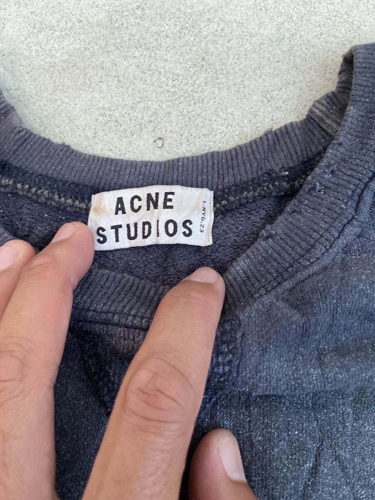 Acne Studios Acne Studios Spray Paint Splatter Distressed Crewneck Size US L / EU 52-54 / 3 - 4 Thumbnail