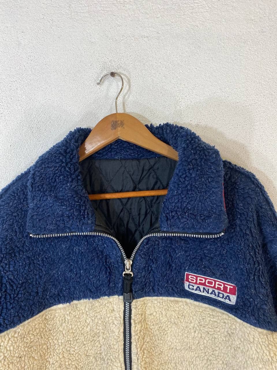 Other canada sport fleece jacket tricolor quilted lining Size US XL / EU 56 / 4 - 2 Thumbnail
