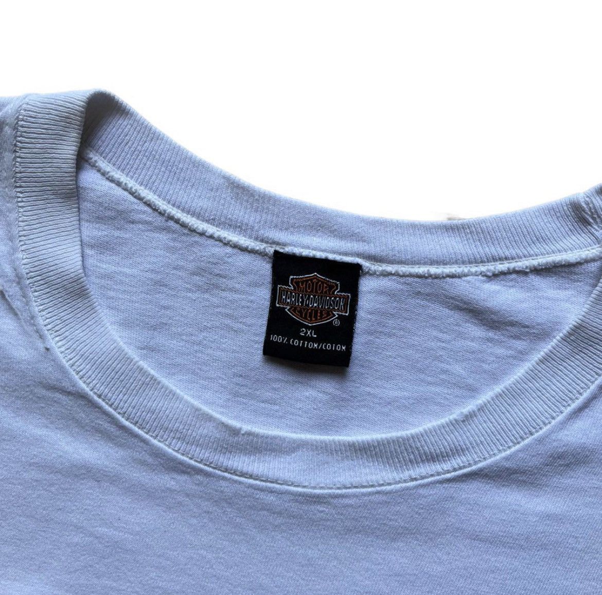 Harley Davidson × Vintage Vintage Harley Davidson Flame Long Sleeve Tee XL Size US XXL / EU 58 / 5 - 3 Thumbnail