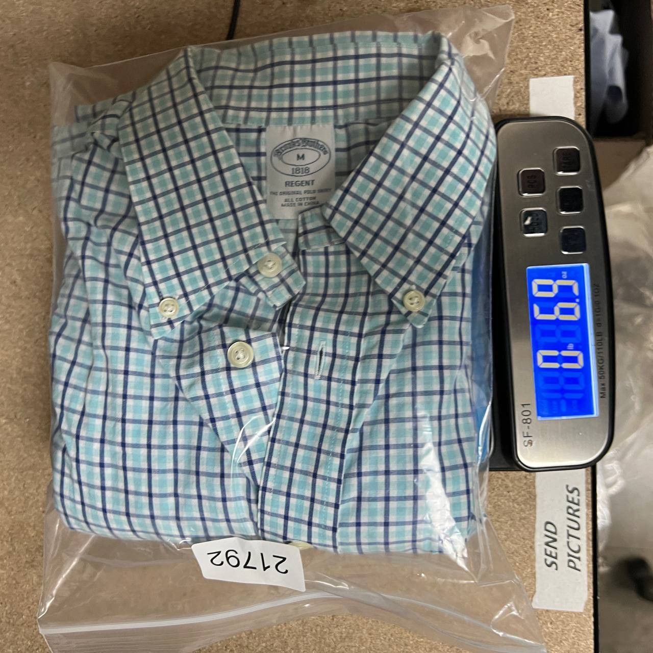 Brooks Brothers Brooks Brothers Button Down Shirt Men Check Long Sleeve M Size US M / EU 48-50 / 2 - 7 Thumbnail