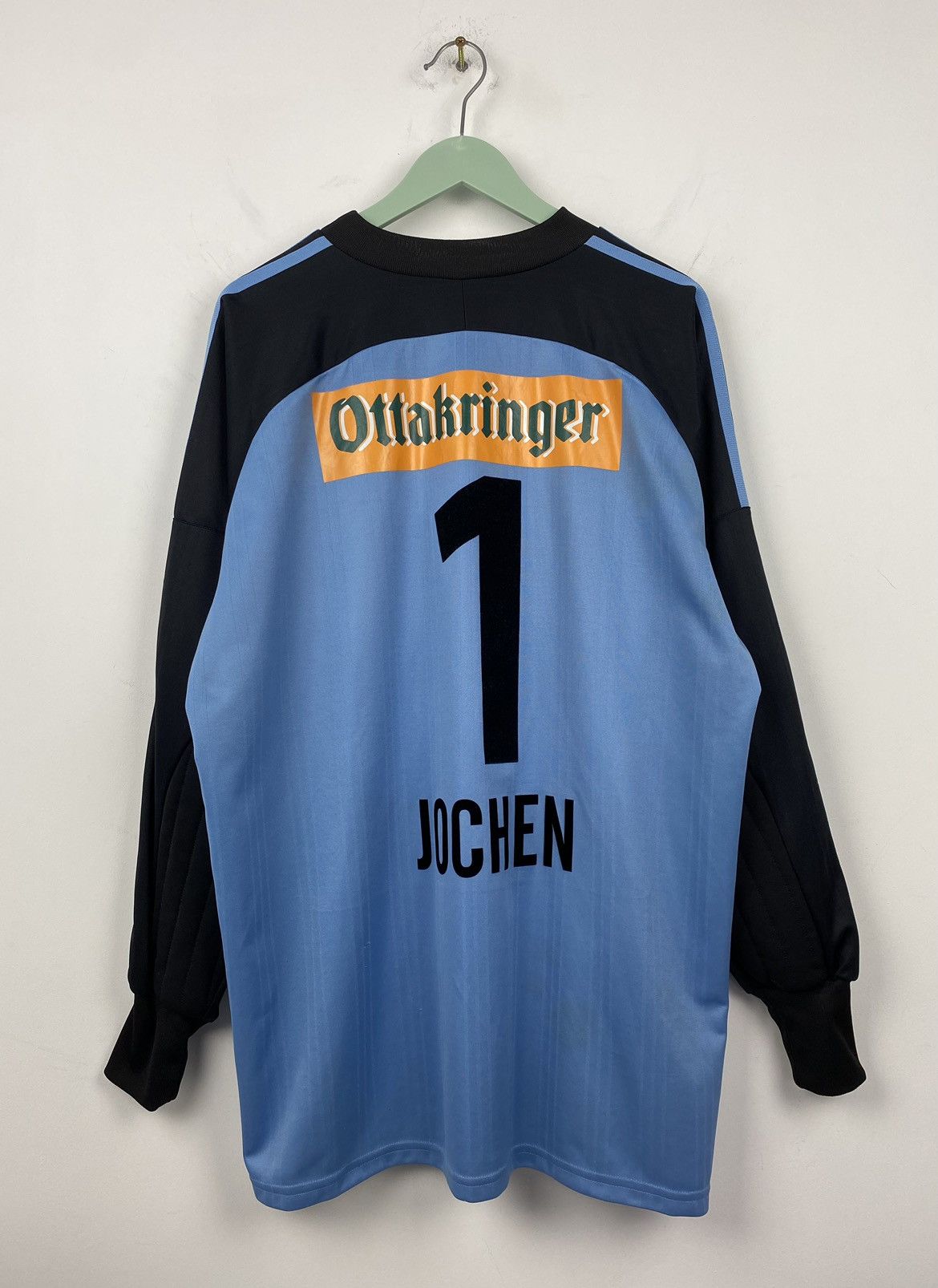Adidas Vintage SC Rapid Wien 2003 Goalkeeper Jersey PSG Milan Basel Size US L / EU 52-54 / 3 - 2 Thumbnail