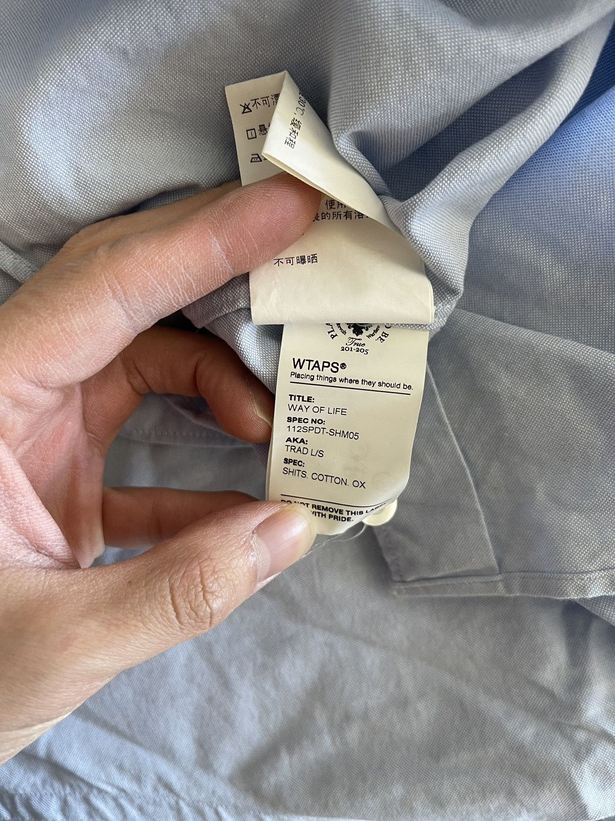 Wtaps Wtaps 11AW Oxford Shirt Size US M / EU 48-50 / 2 - 5 Thumbnail