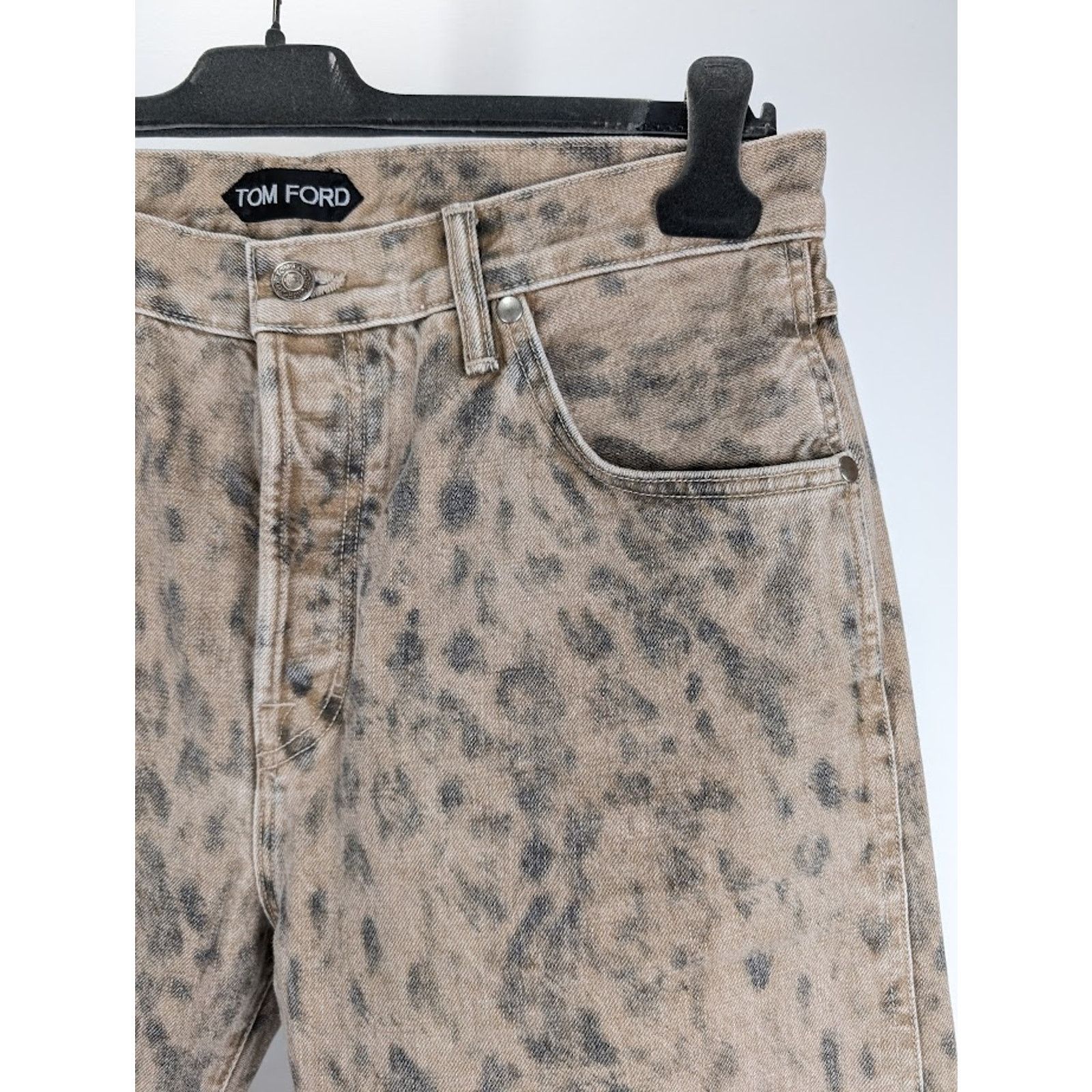 o1rshd1 Denim Pant in Aged Leopard 34