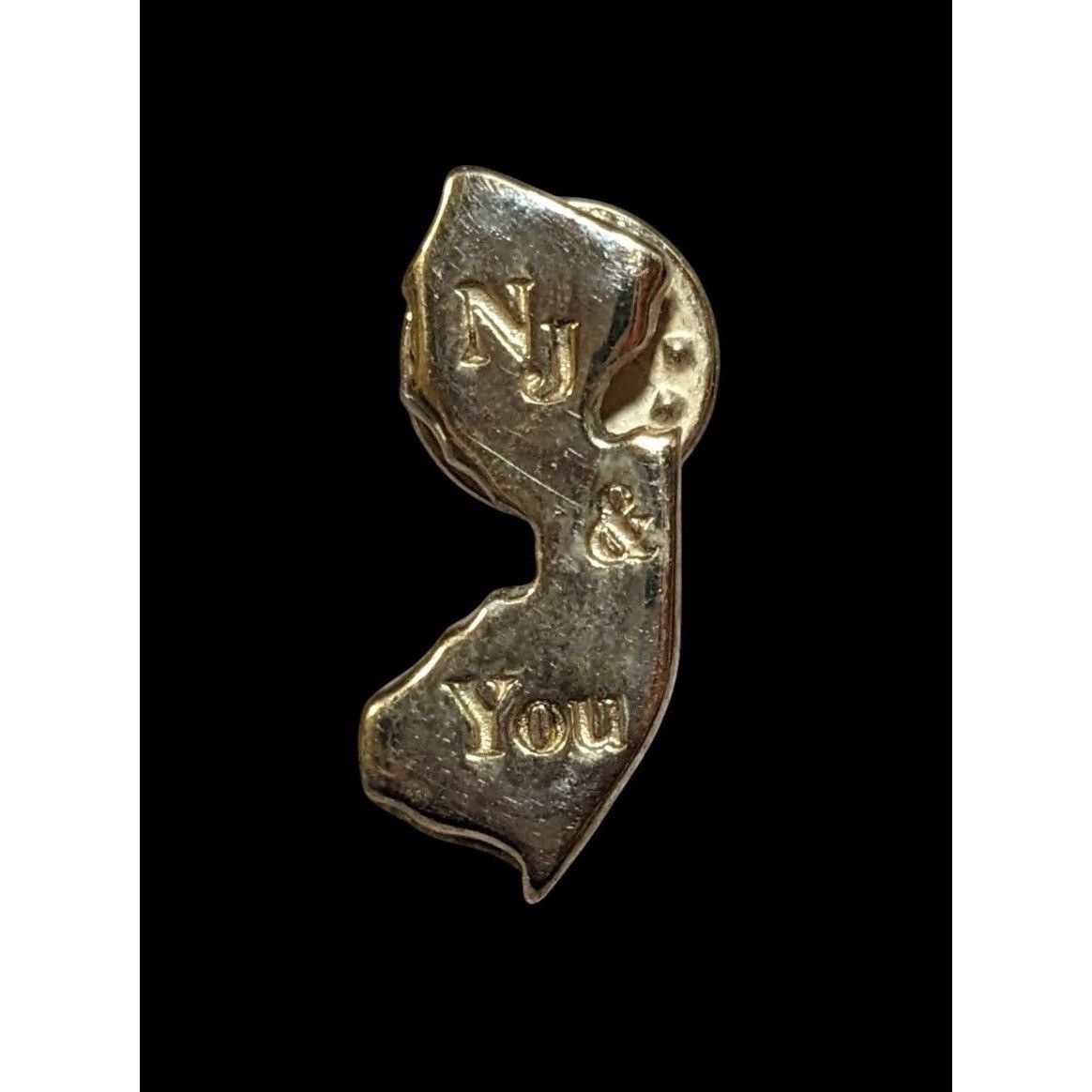 Other New Jersey & You Gold Tone Souvenir Lapel Pin Size ONE SIZE - 1 Thumbnail