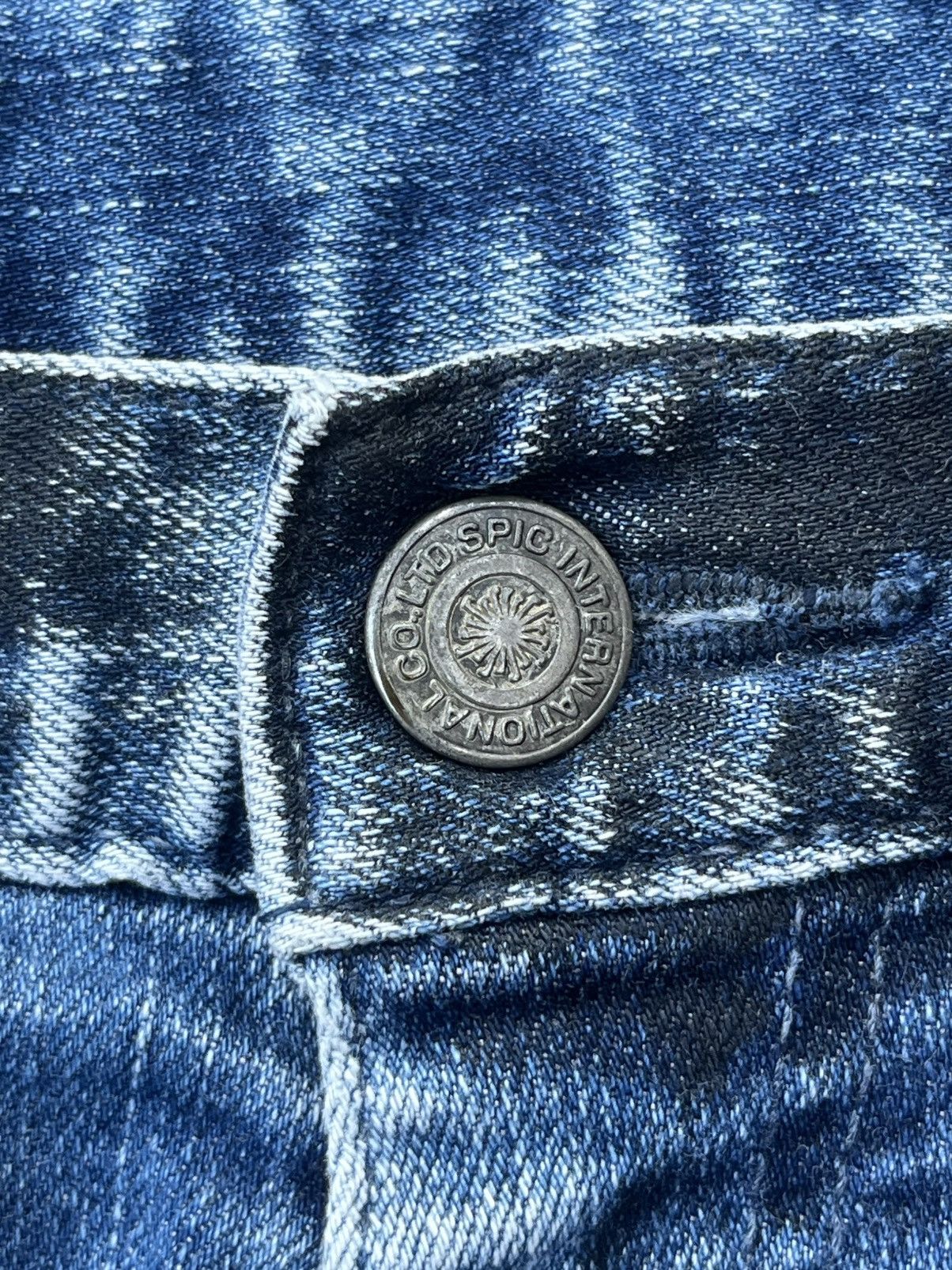 Japanese Brand × Tornado Mart Vintage Japanese Brand Tornado Mart Black Stain Whisker Jean Size US 30 / EU 46 - 10 Thumbnail