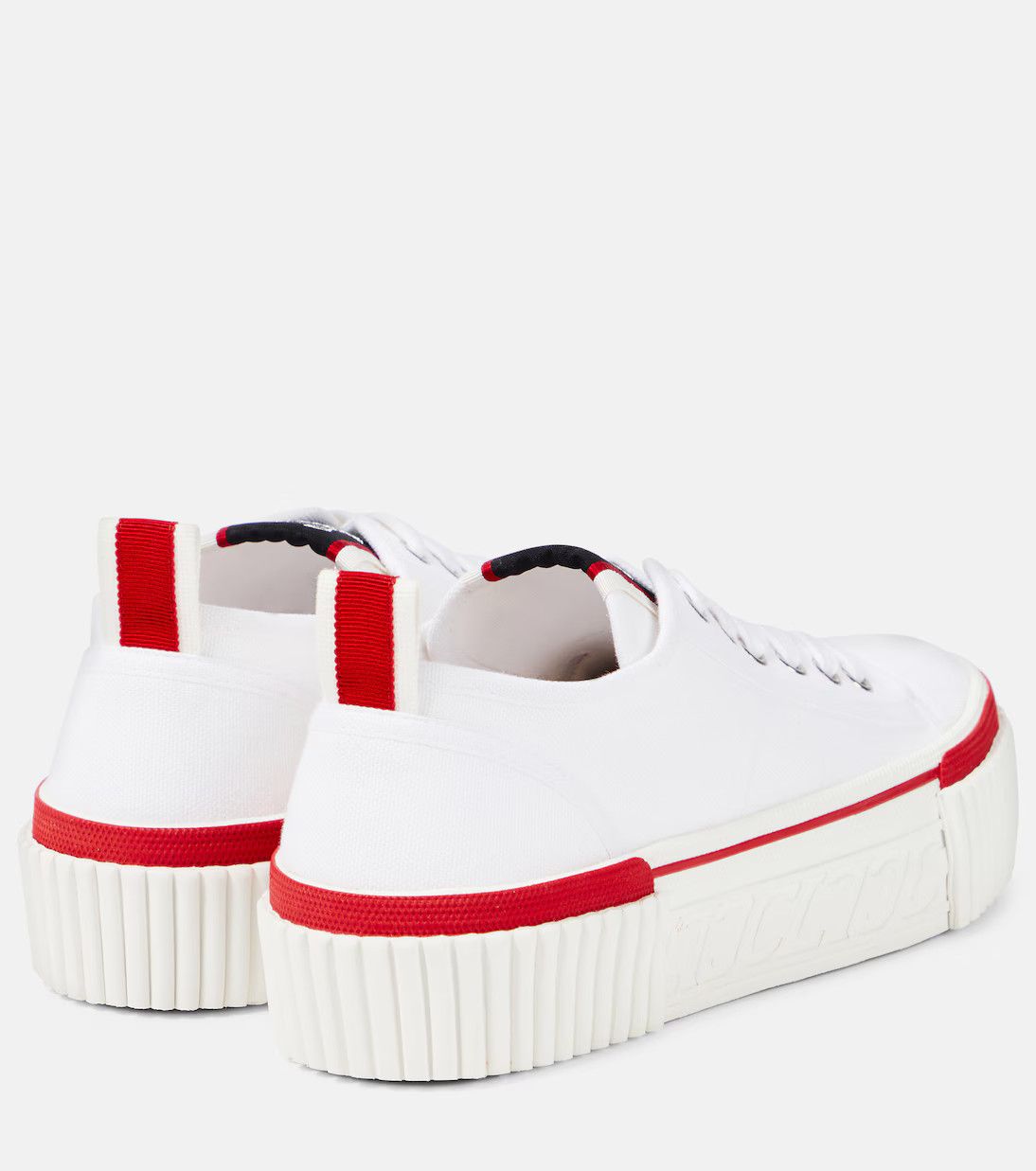 Christian Louboutin o1bcso1str0825 Super Pedro 40 Sneaker in White Size US 10 / IT 40 - 3 Thumbnail