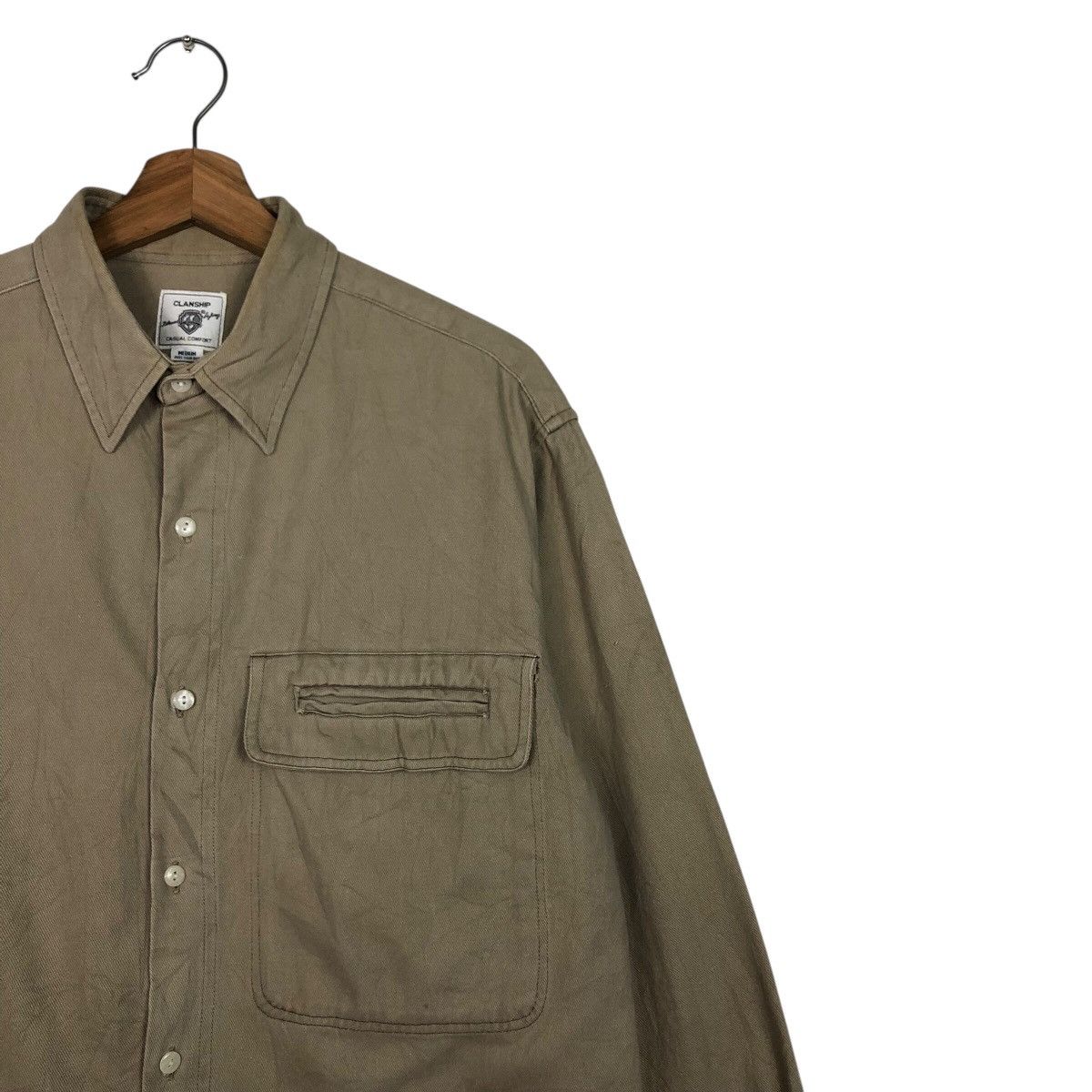 Japanese Brand 📌Vintage Chore Work Button Clanship Issey Miyake Size US M / EU 48-50 / 2 - 6 Thumbnail