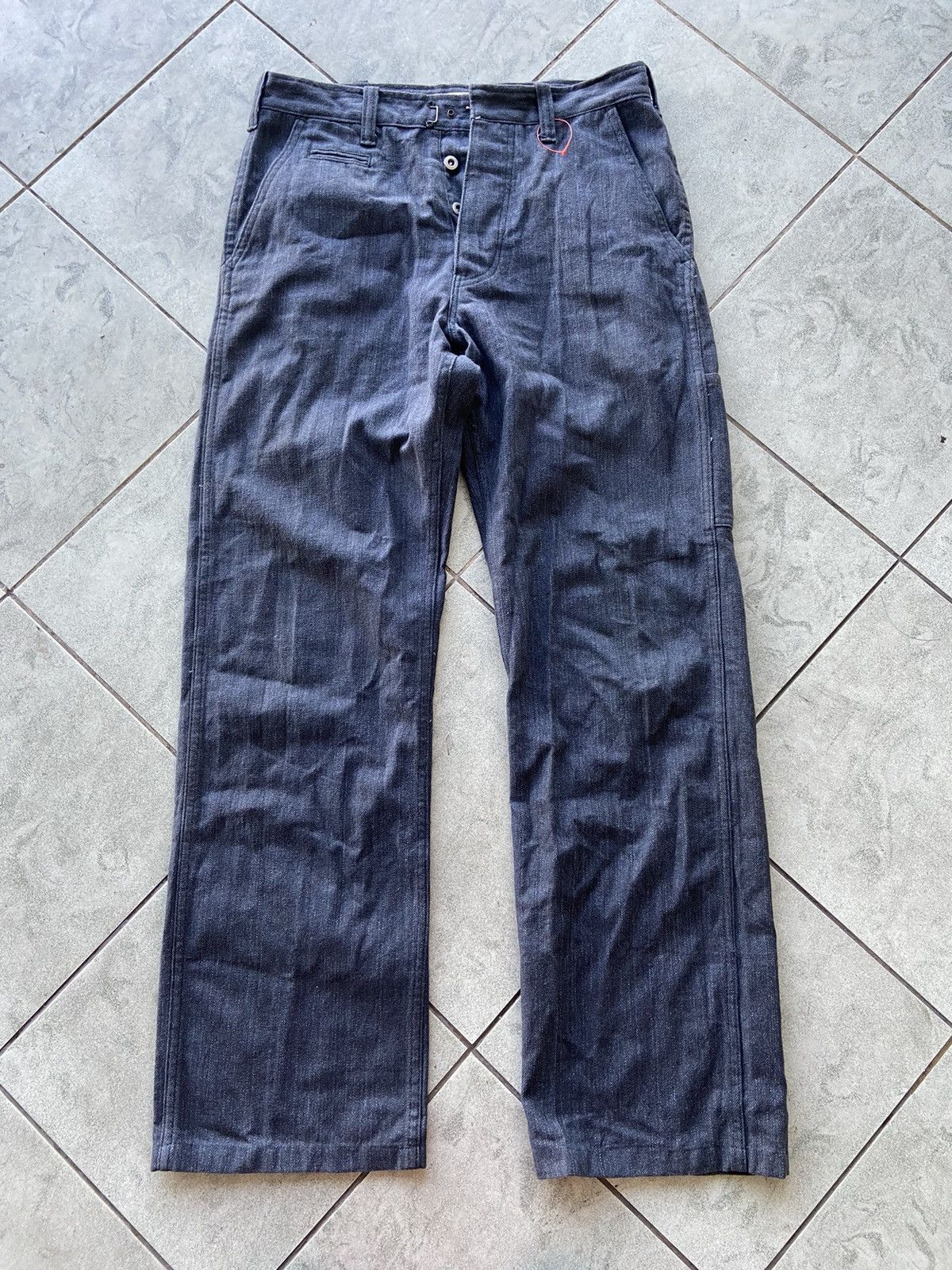 Denim & Co. × Japanese Brand Virus line denime workwear Size US 30 / EU 46 - 1 Thumbnail