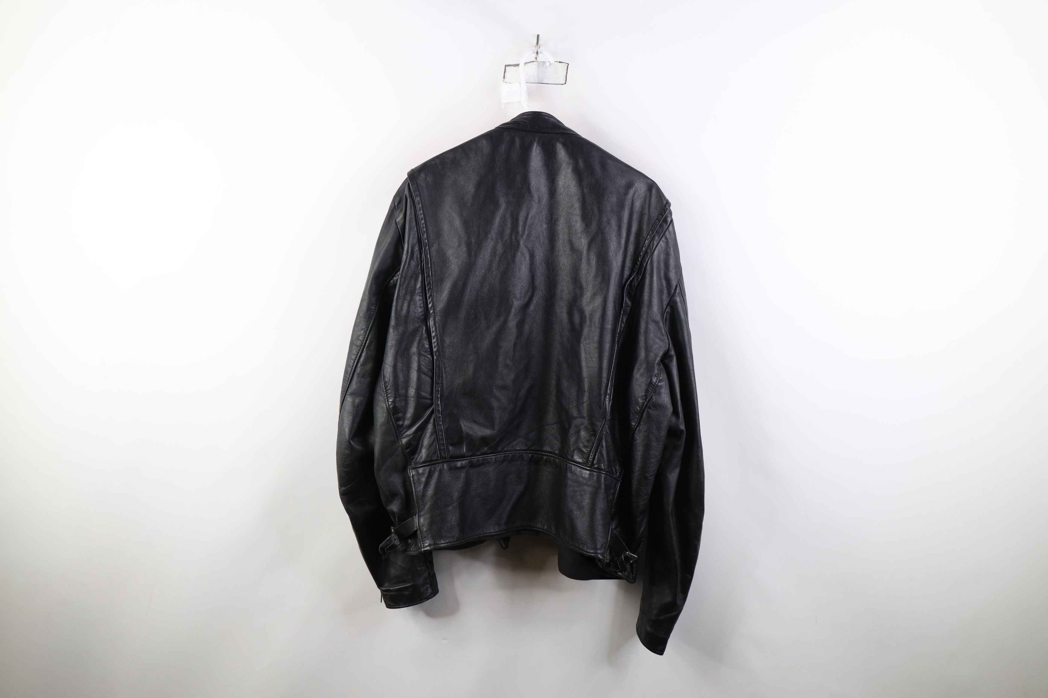 Vintage AS IS Vintage 60s 70s Brooks Cafe Racer Bomber Jacket USA Size US XXL / EU 58 / 5 - 17 Thumbnail