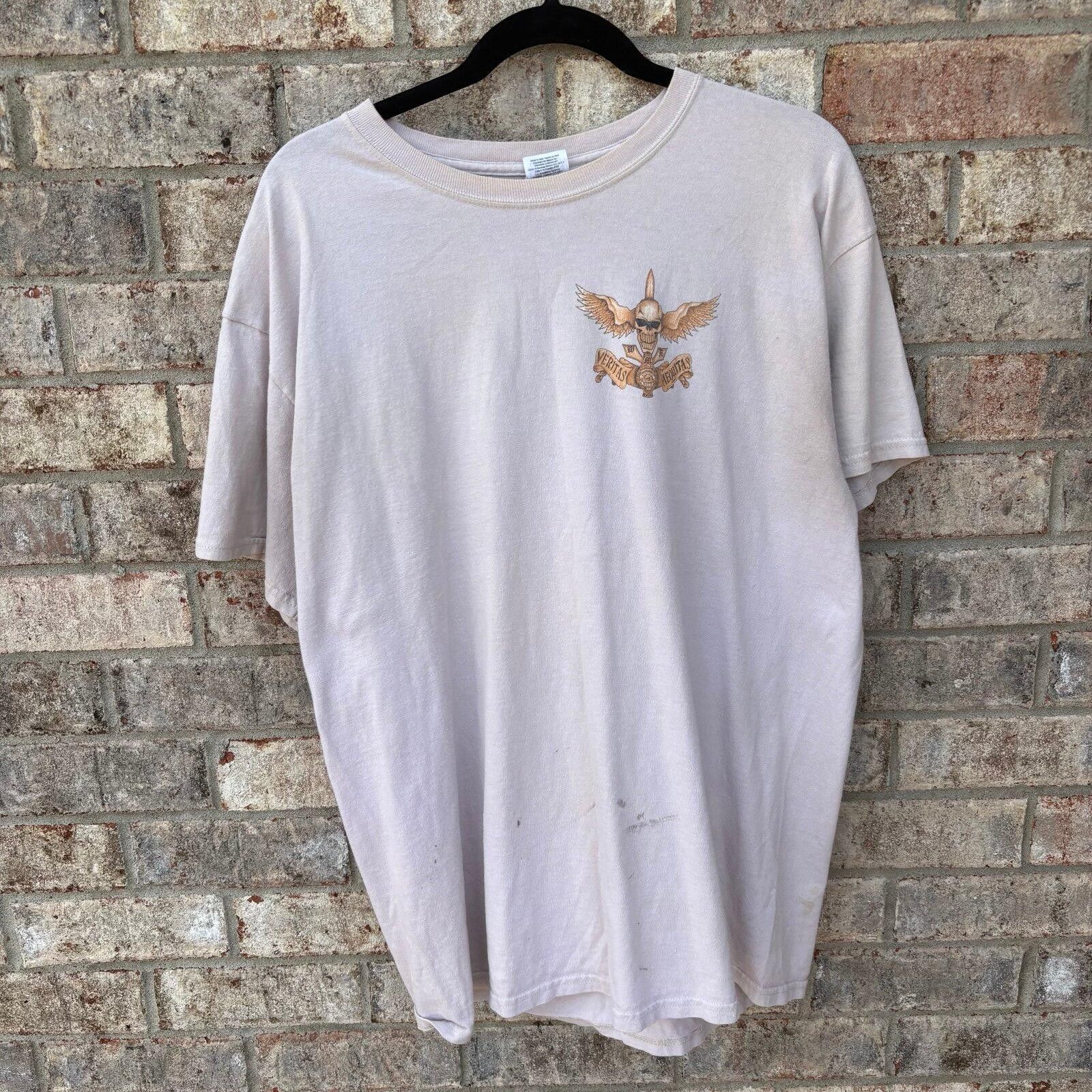 Harley Davidson Vintage skull choppers biker tee Size US L / EU 52-54 / 3 - 7 Thumbnail
