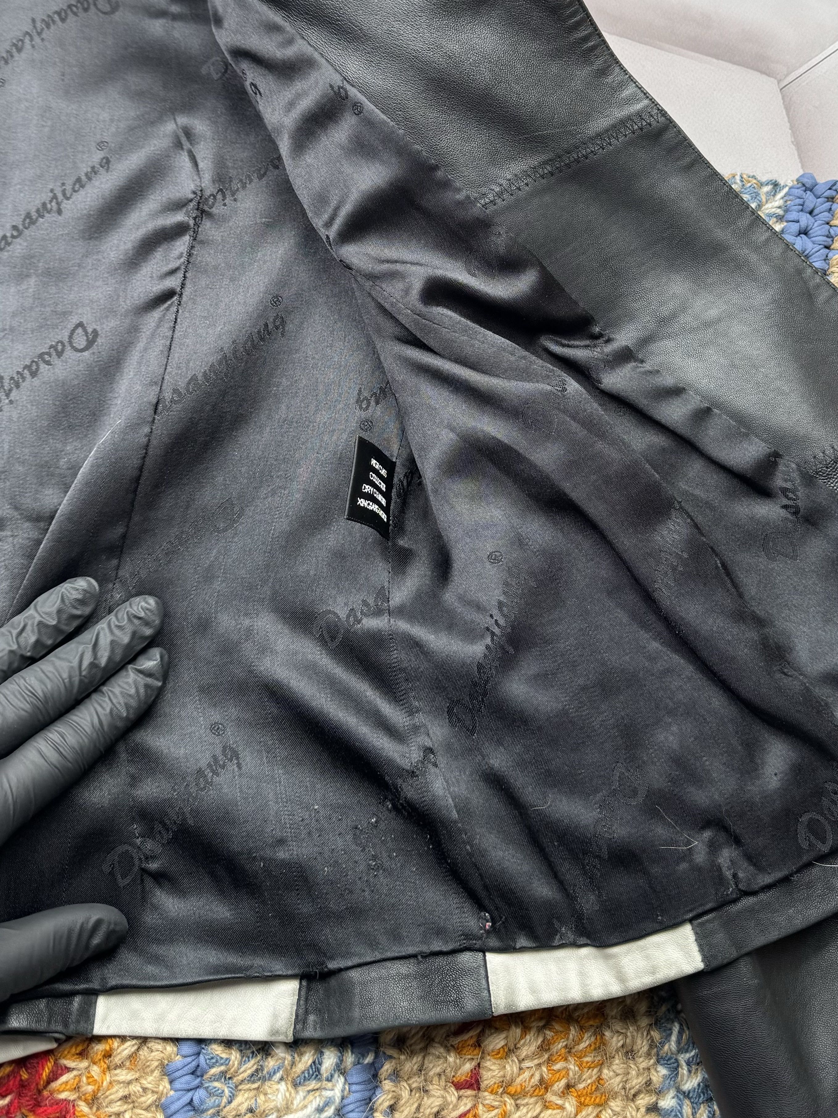 Vintage Vintage Leather Jacket (G7)(ES9) Size M / US 6-8 / IT 42-44 - 8 Thumbnail