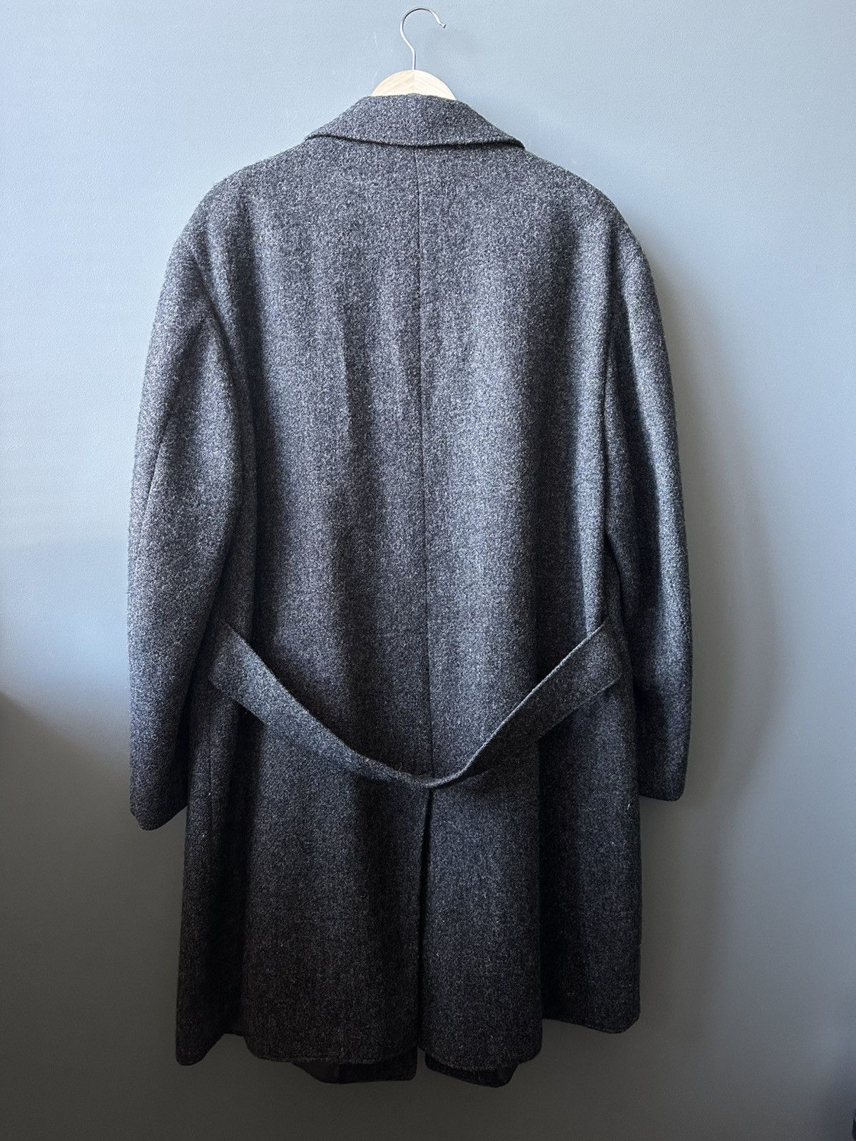 Harris Tweed Frey Harris Tweed Heavy Wool Coat Size US XL / EU 56 / 4 - 6 Thumbnail