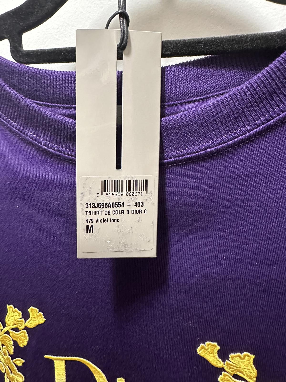 Dior Dior Men's Relaxed-Fit Cotton Jersey T-Shirt Size US M / EU 48-50 / 2 - 3 Thumbnail