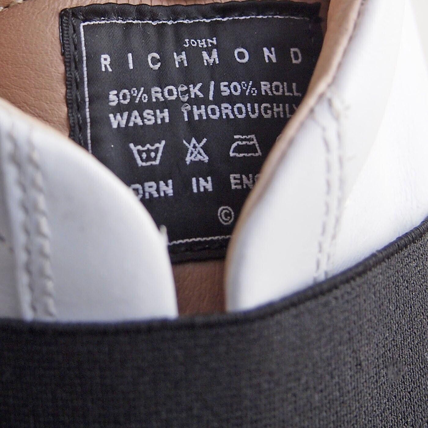 John Richmond John Richmond Slip Ons Sneakers White Leather EU 37 US 7 Size US 7 / IT 37 - 2 Thumbnail