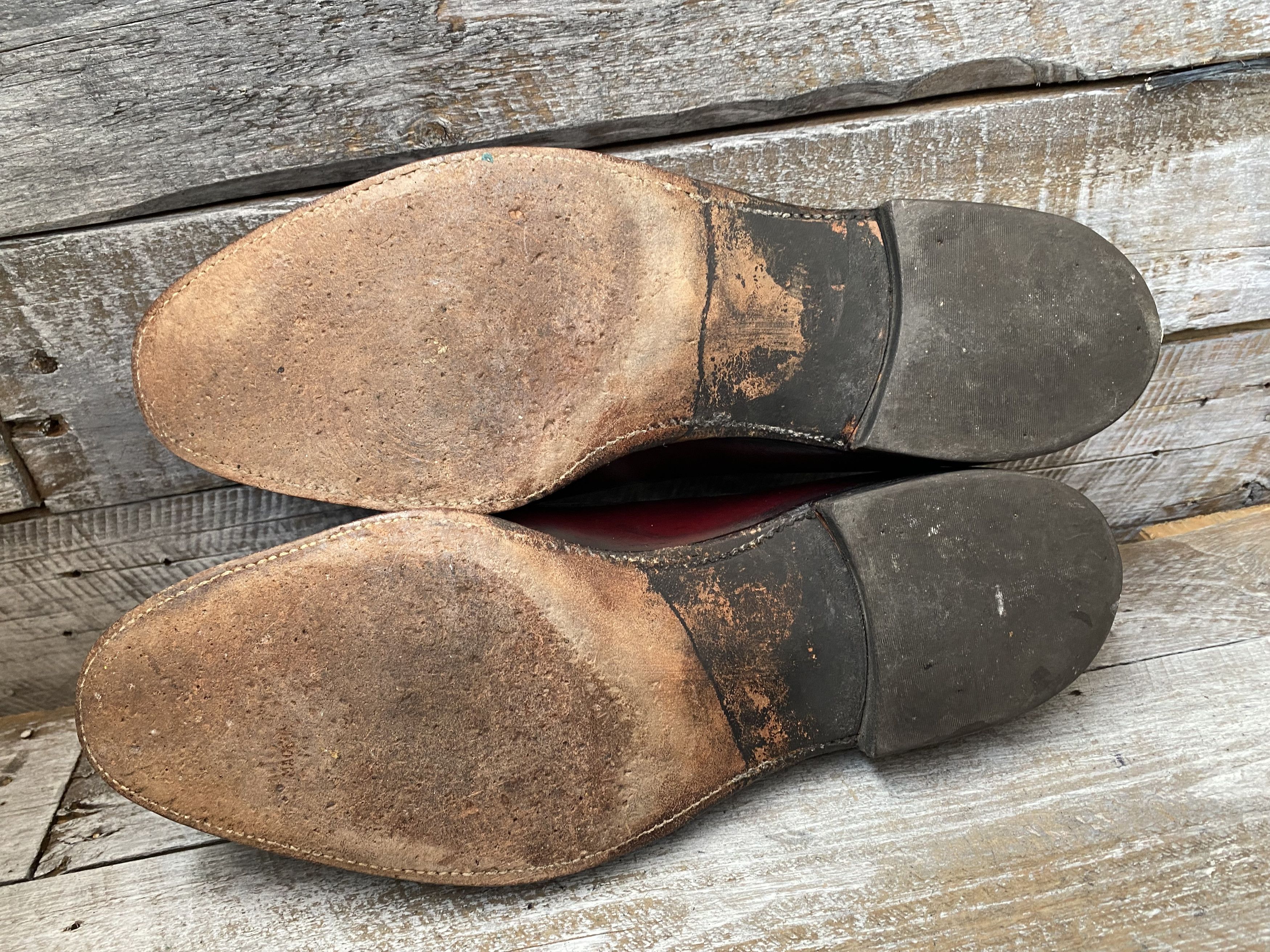 Alden Alden tassel burgundy slip- on leather shoessz 10.5A/C Size US 10.5 / EU 43-44 - 18 Thumbnail