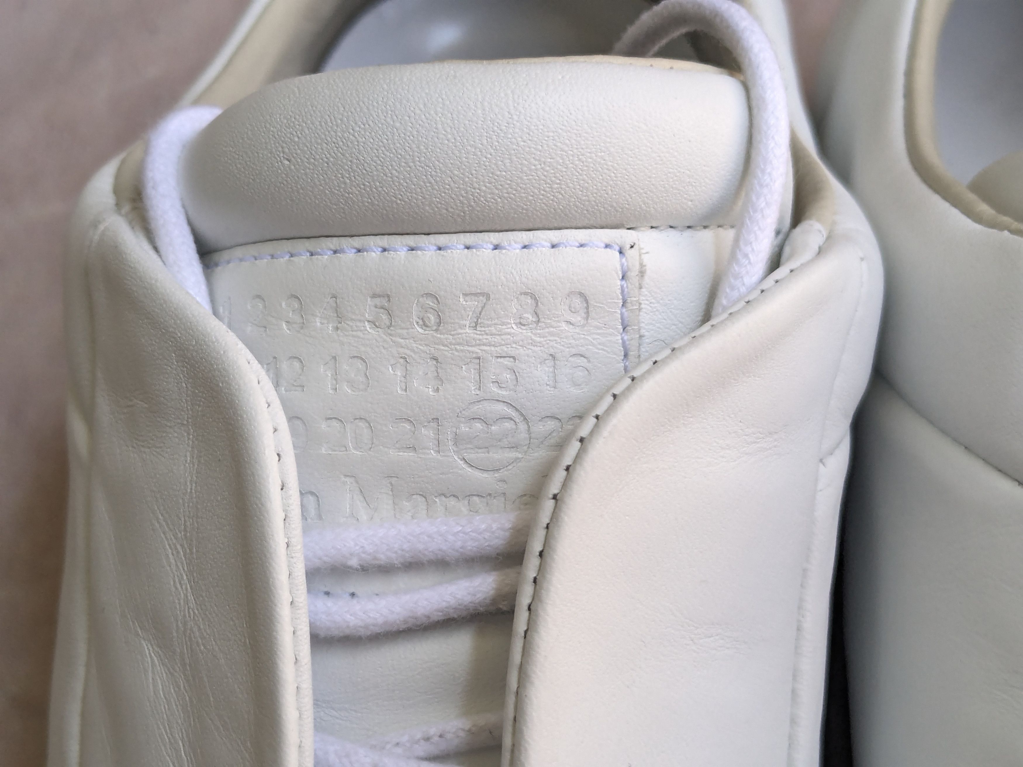 Maison Margiela Maison Margiela Future White Low 9.5 42.5 Leather Size US 9.5 / EU 42-43 - 10 Thumbnail