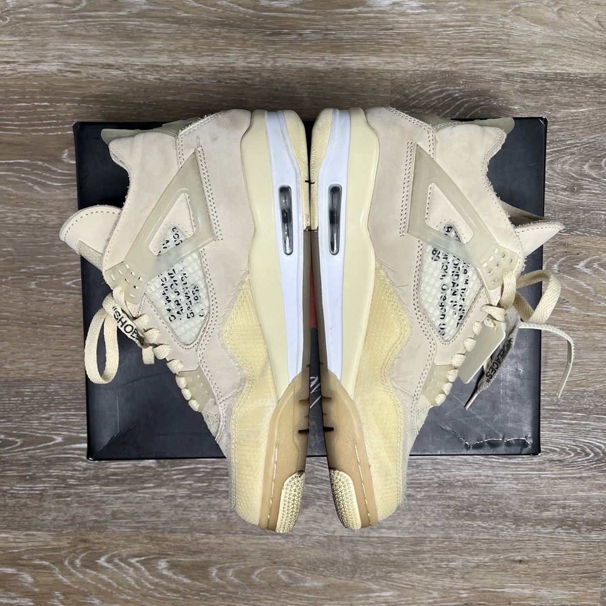 Jordan Brand × Off-White sail off-white 4s Size US 8.5 / EU 41-42 - 3 Thumbnail
