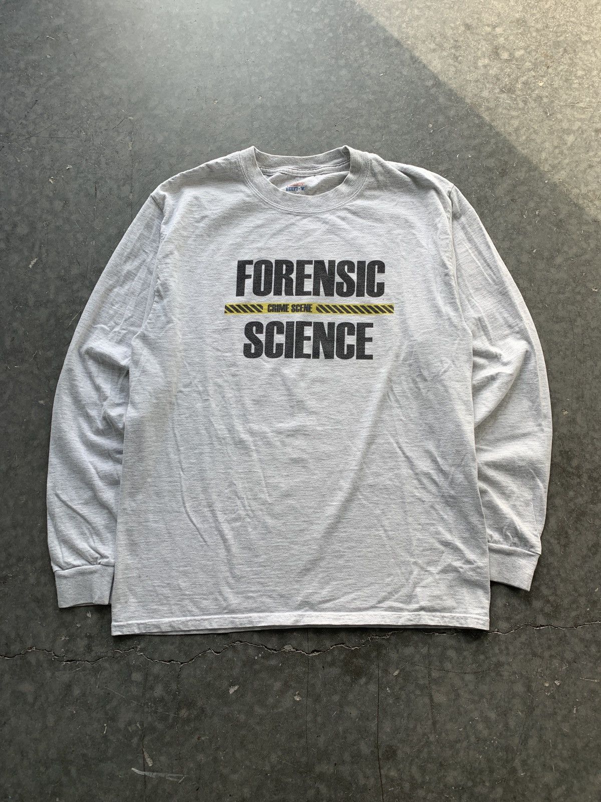 Unsound Rags × Vintage Vintage Y2K Forensic Science Graphic Tee Size US M / EU 48-50 / 2 - 3 Thumbnail